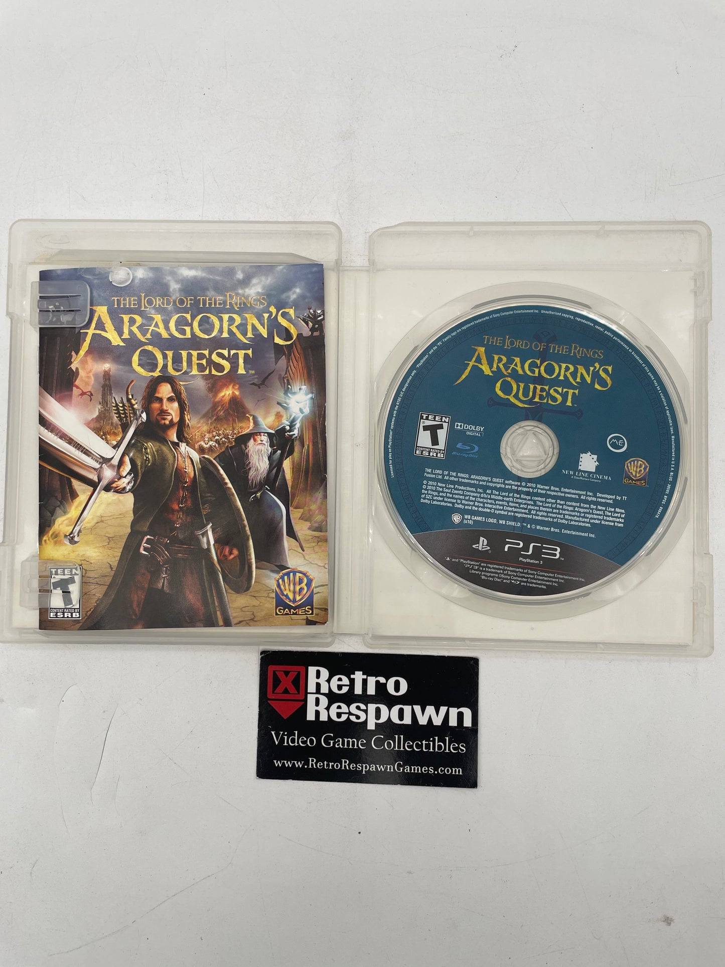 Lord of the Rings: Aragorn's Quest - Playstation 3 (Complete)