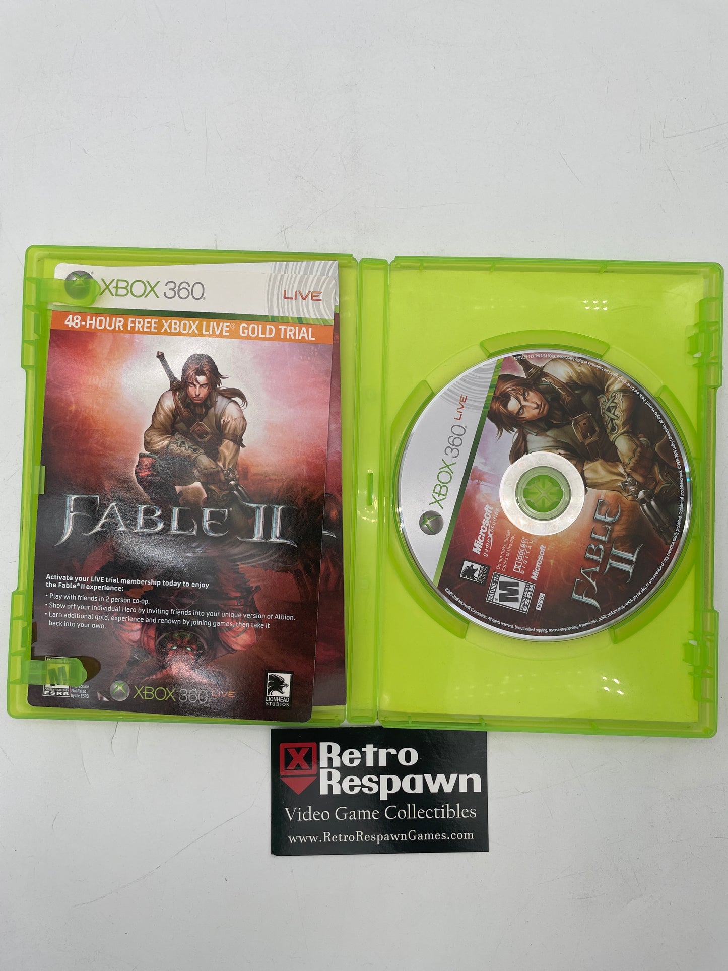 Fable II - Xbox 360 (Complete)