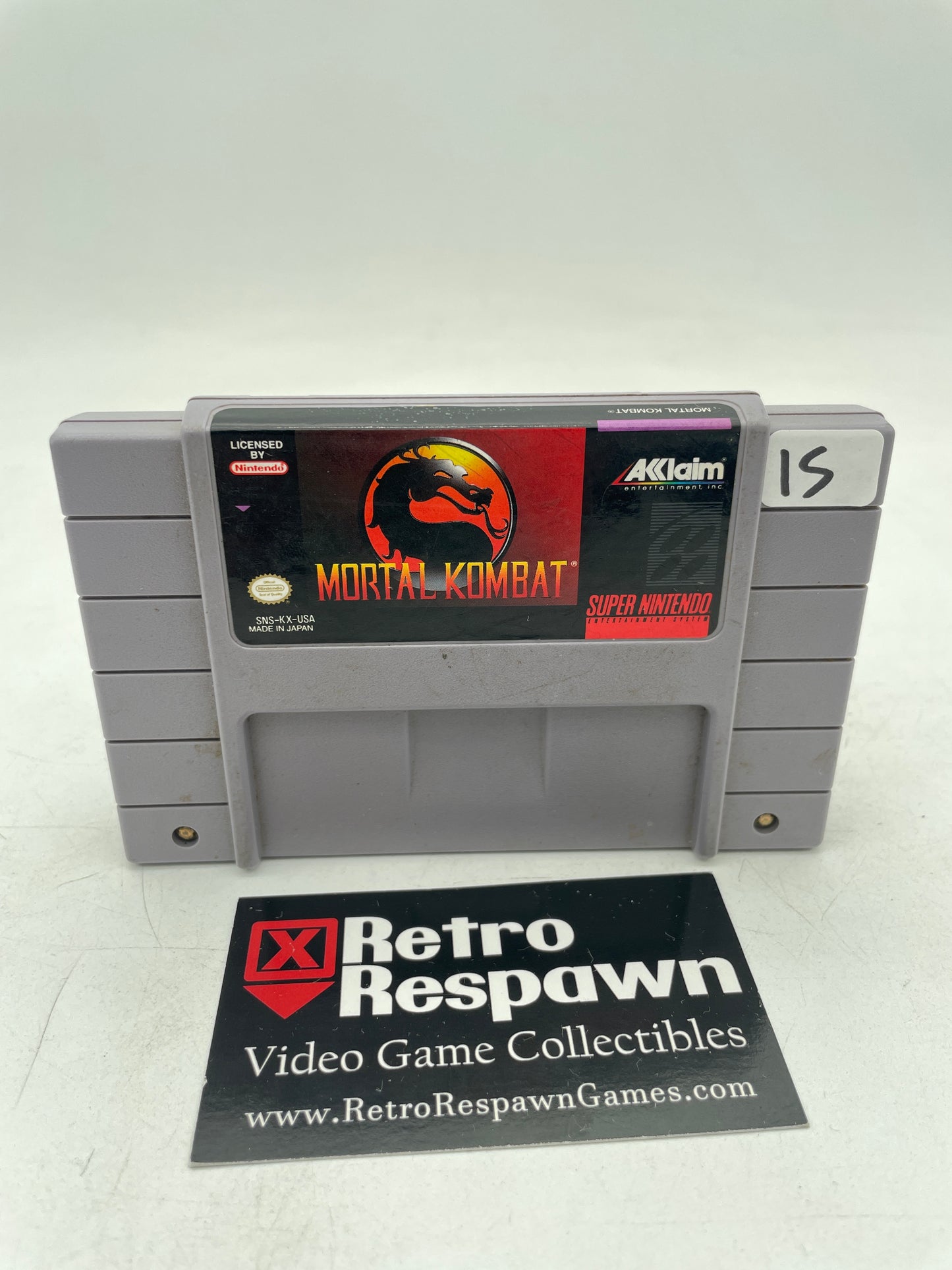 Mortal Kombat - Super Nintendo (Game Only)