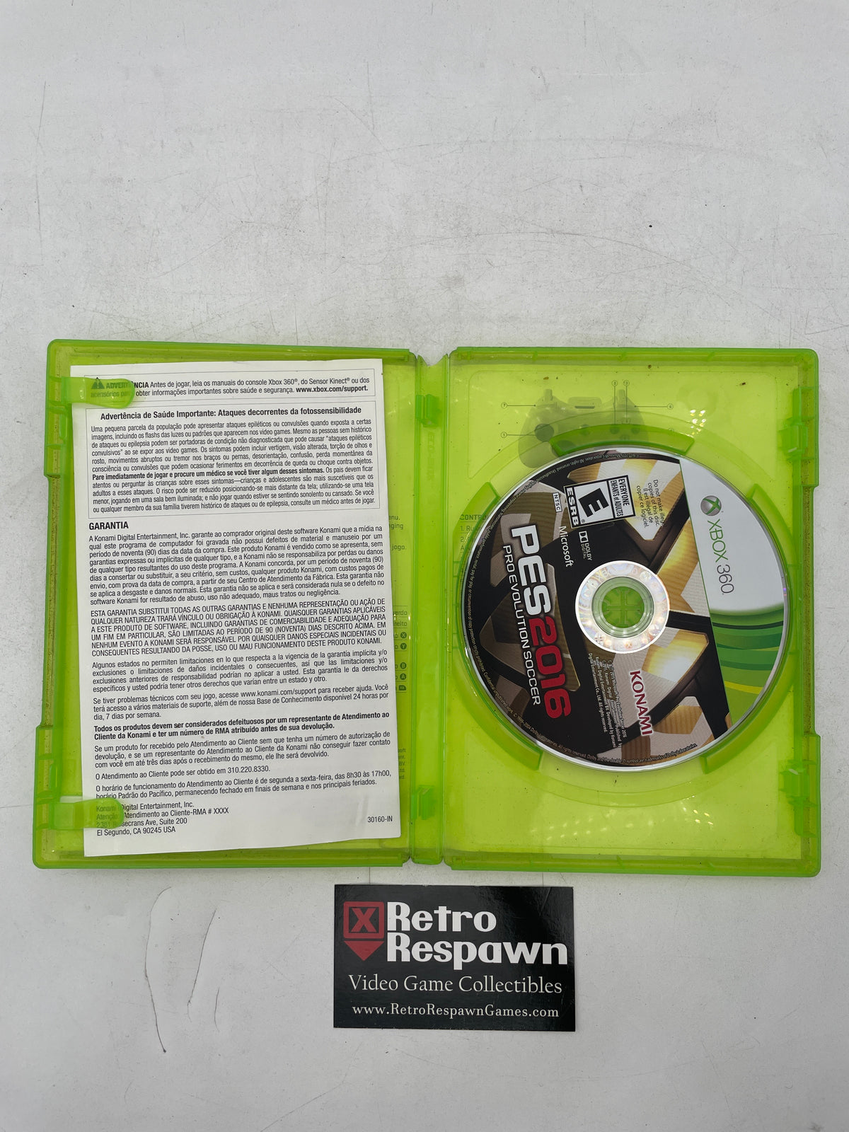 Pro Evolution Soccer 2016 - Xbox 360 (Complete)