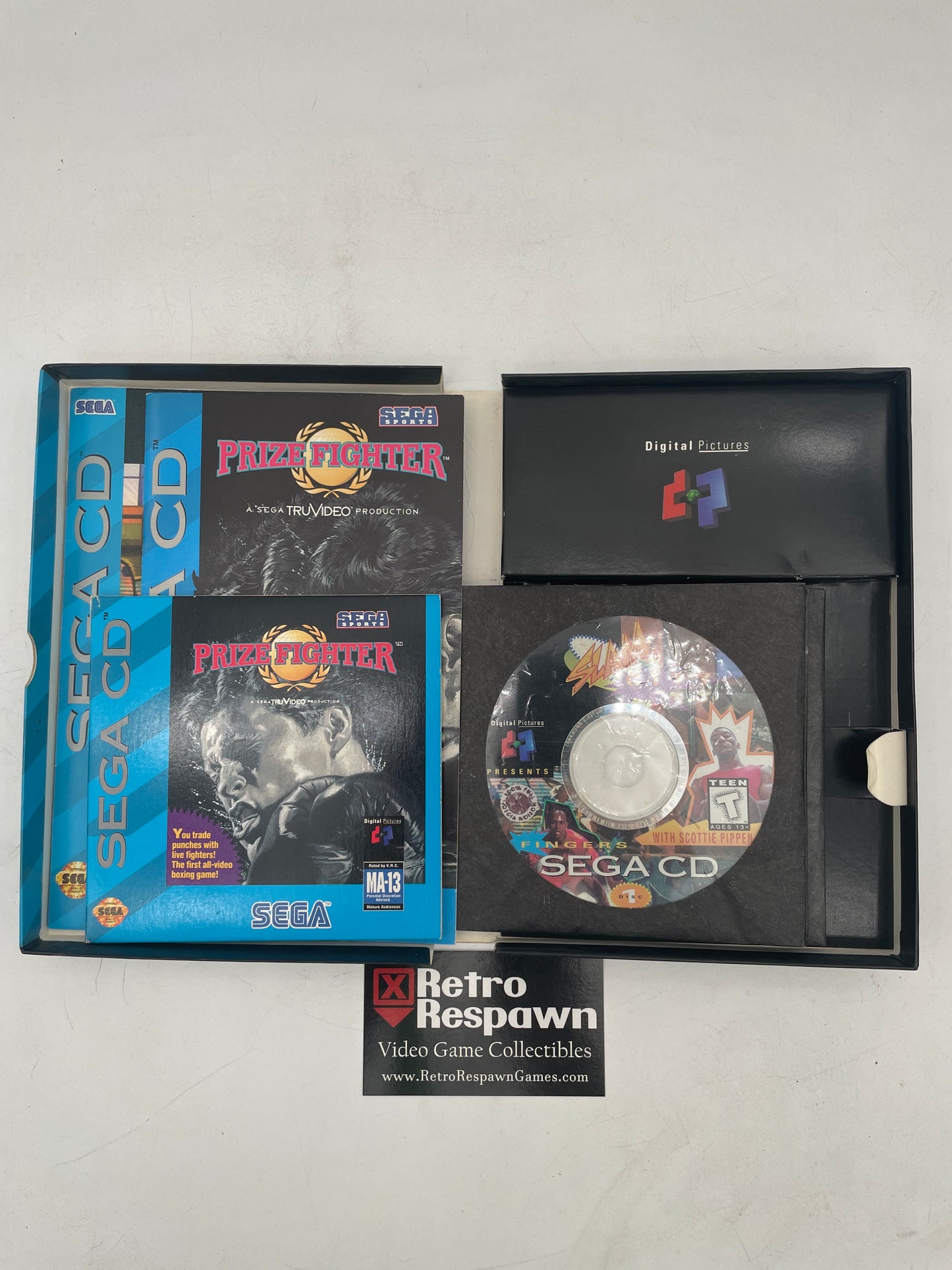 Slam City - Sega CD (Complete)