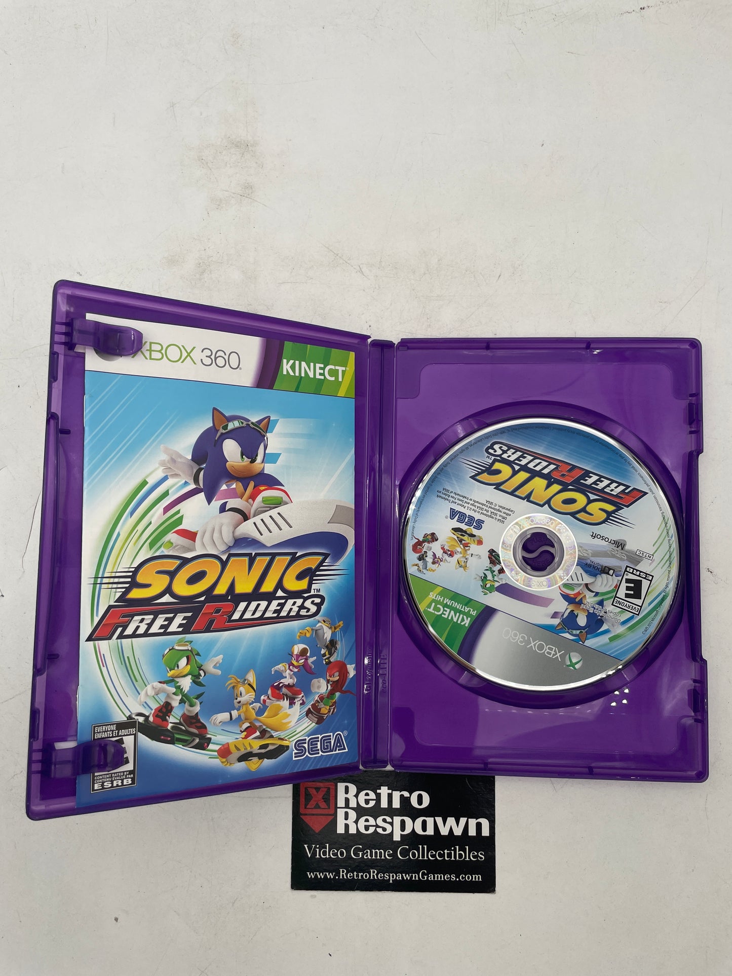 Sonic Free Riders - Xbox 360 (Complete)