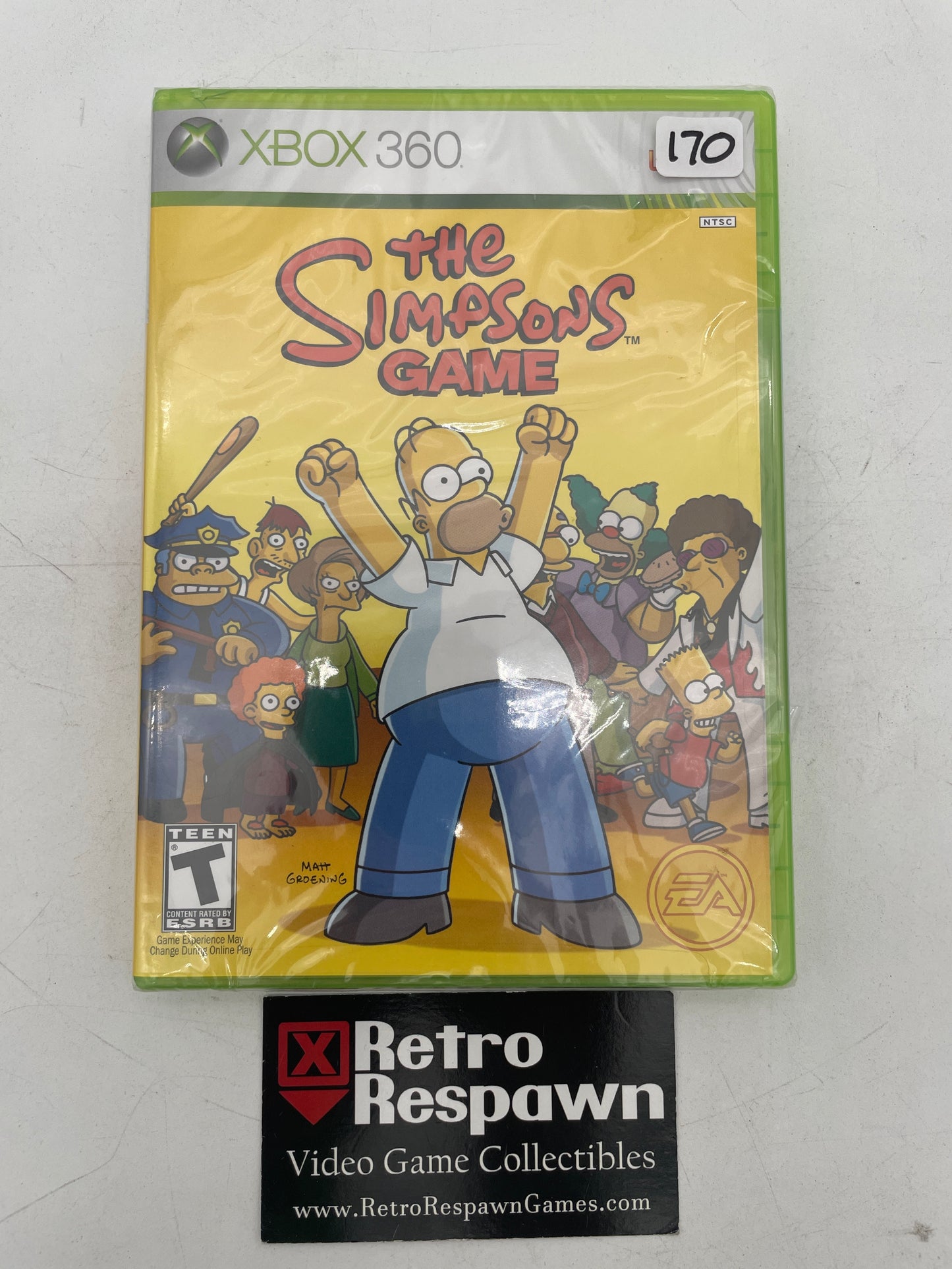 The Simpsons Game - Xbox 360 (Sealed)