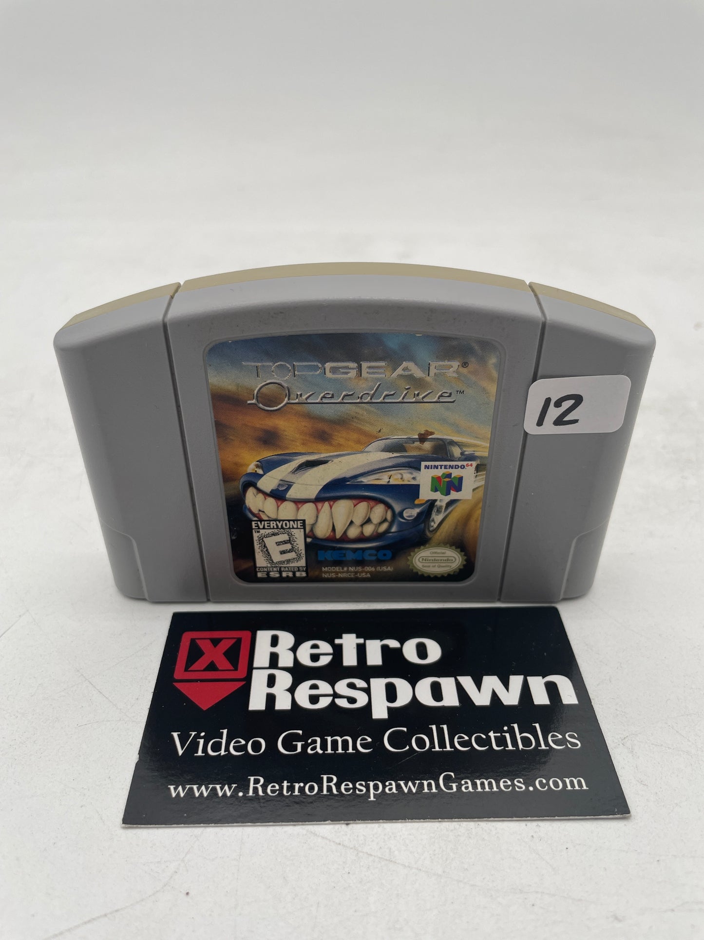 Top Gear Overdrive - Nintendo 64 (Complete)