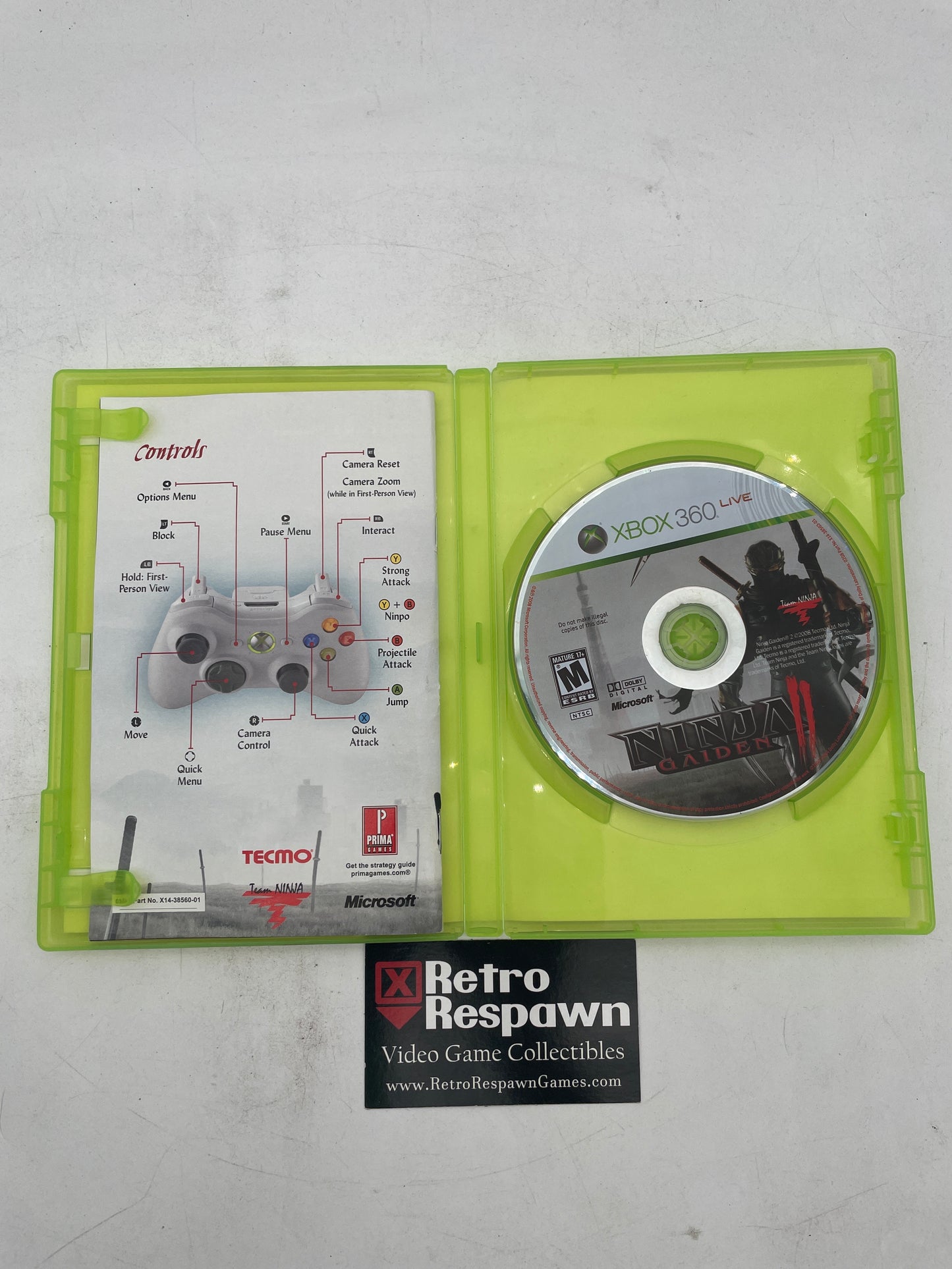 Ninja Gaiden II - Xbox 360 (Complete)