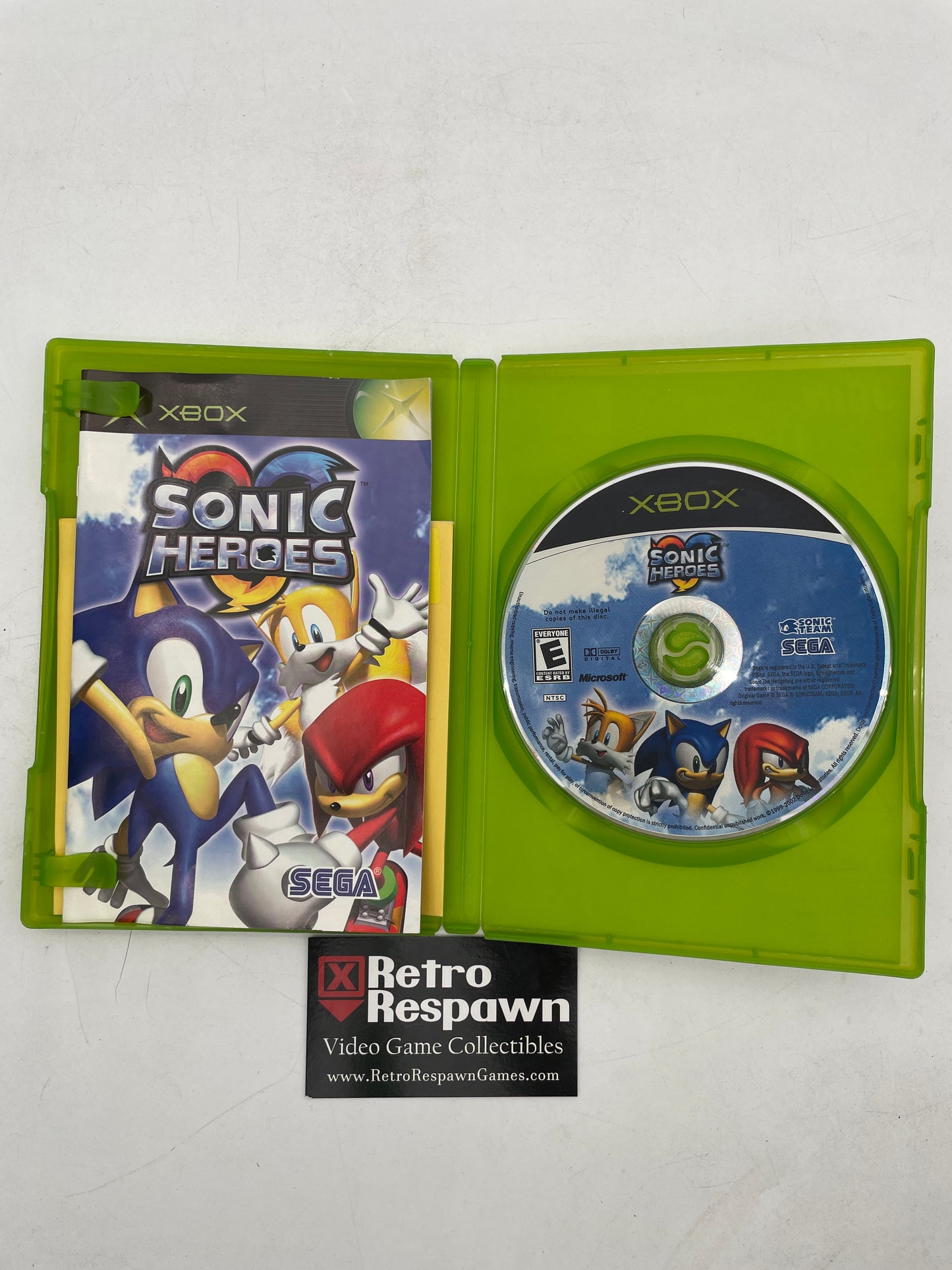 Sonic Heroes - Xbox (Complete)