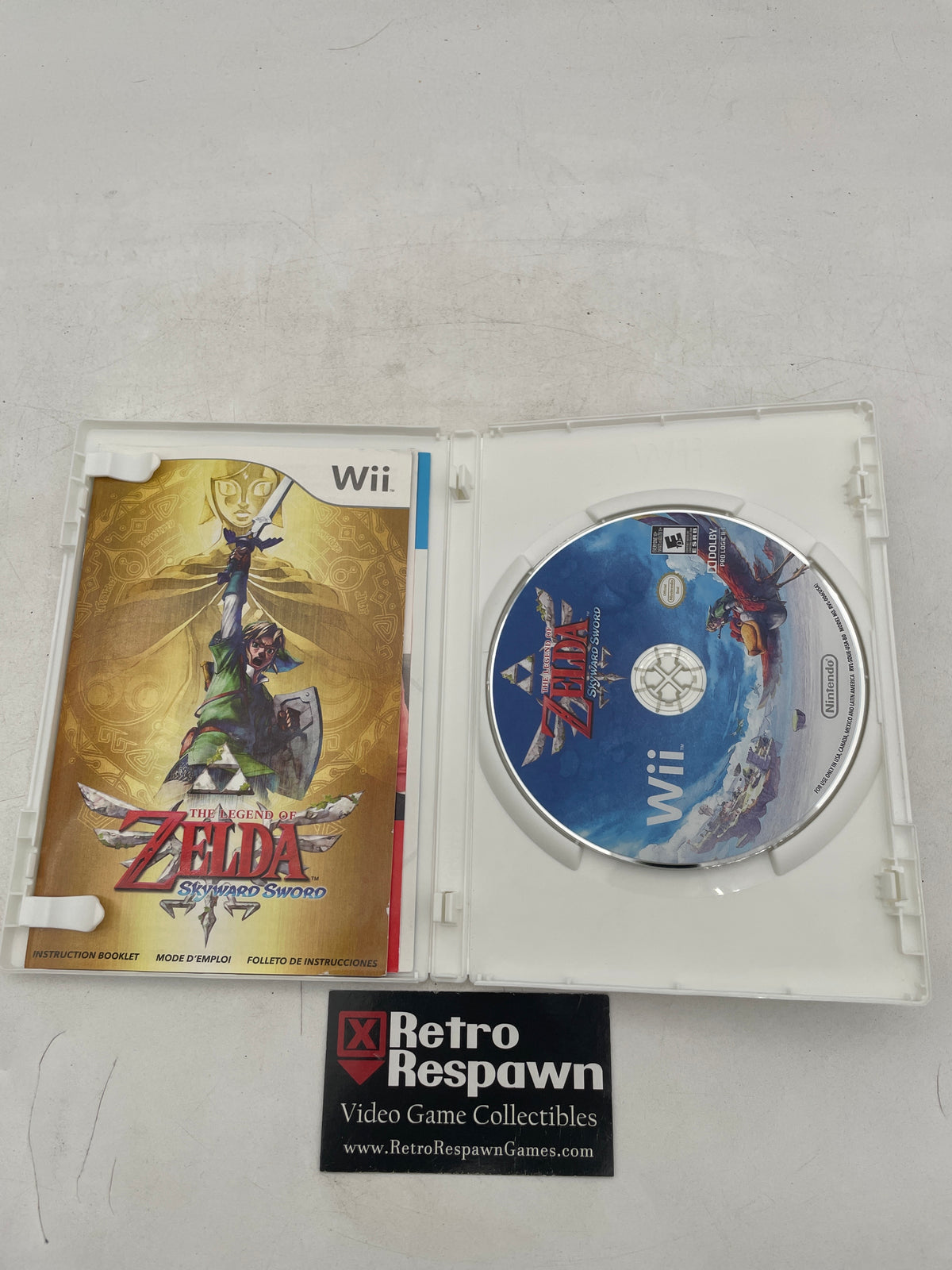 Zelda Skyward Sword - Wii (Complete/No Soundtrack)
