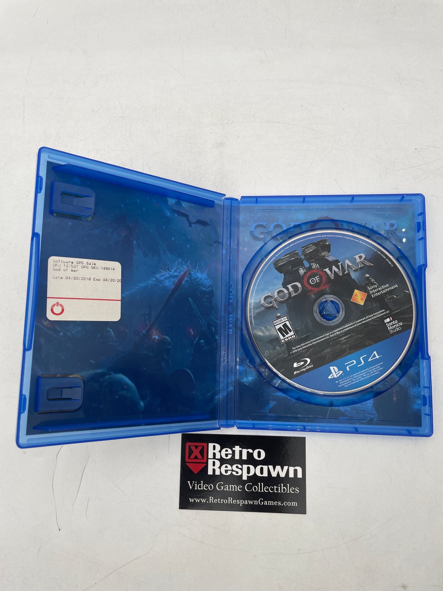 God of War - Playstation 4 (Missing Manual)