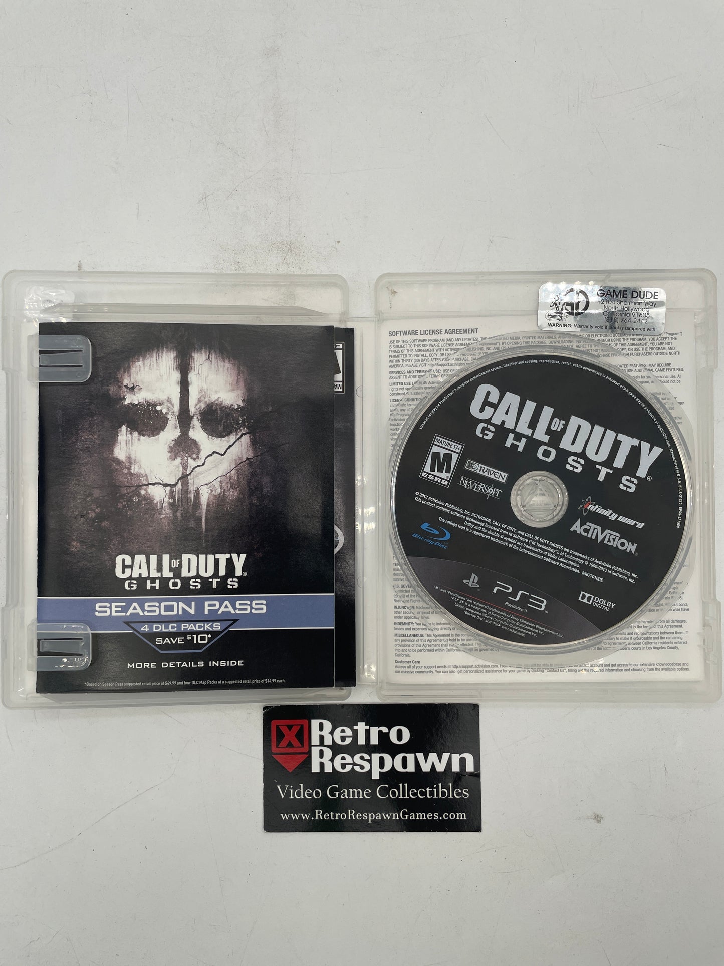 Call of Duty Ghosts - Playstation 3 (Complete)