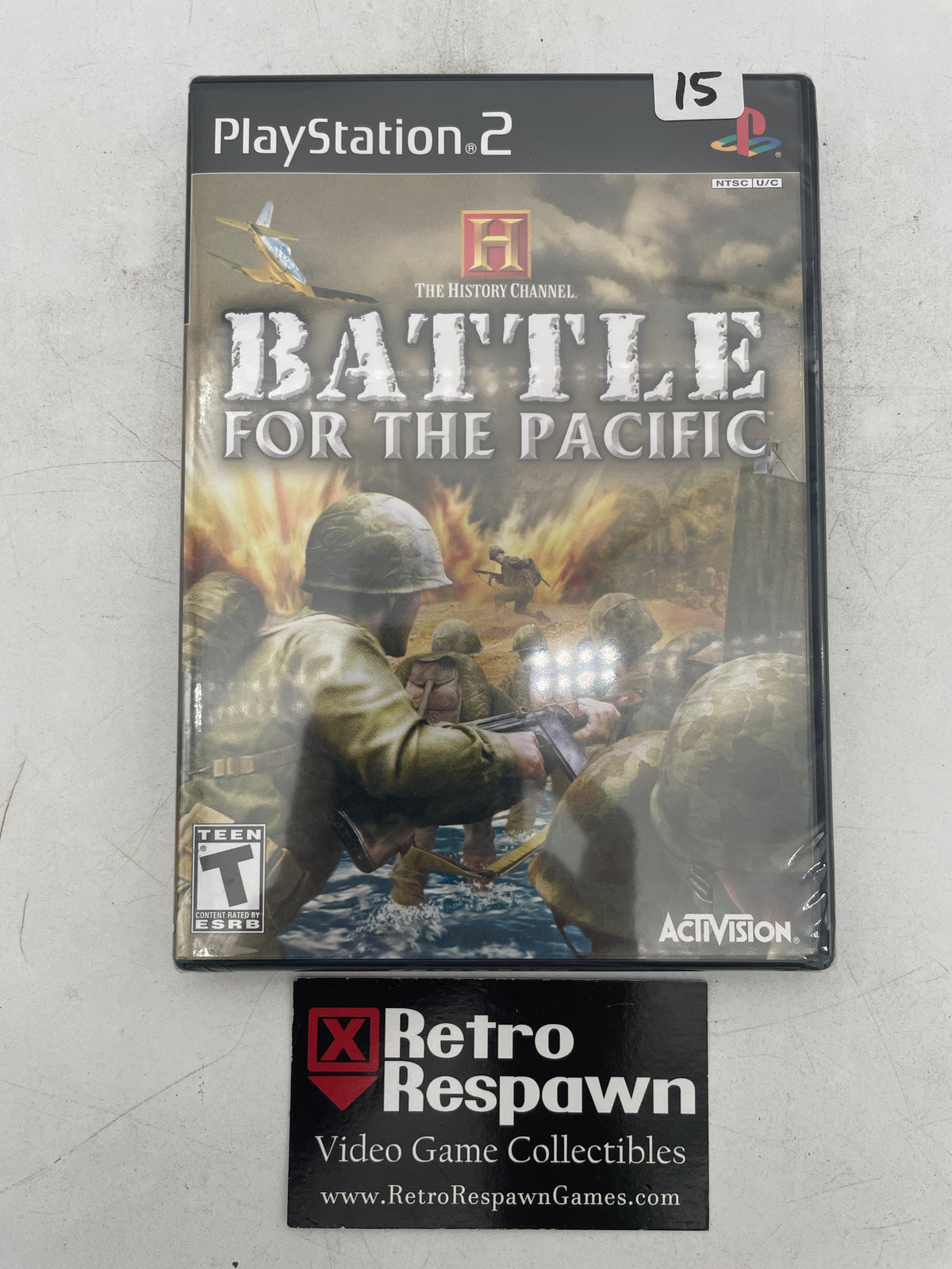 History Channel Battle For the Pacific - Playstation 2 (Sealed)