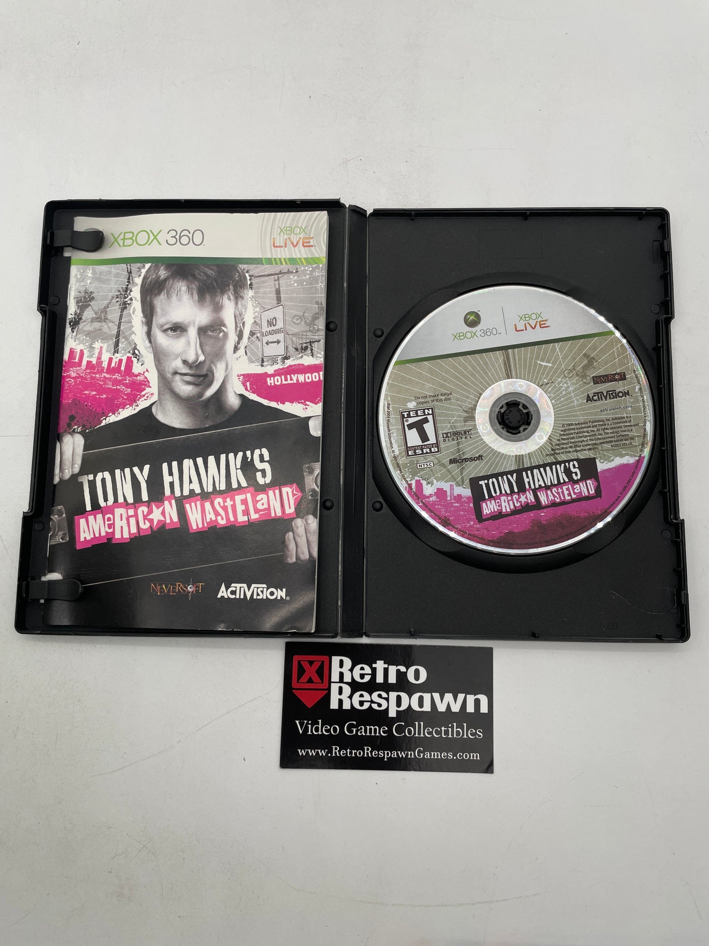 Tony Hawk American Wasteland - Xbox 360 (Complete)