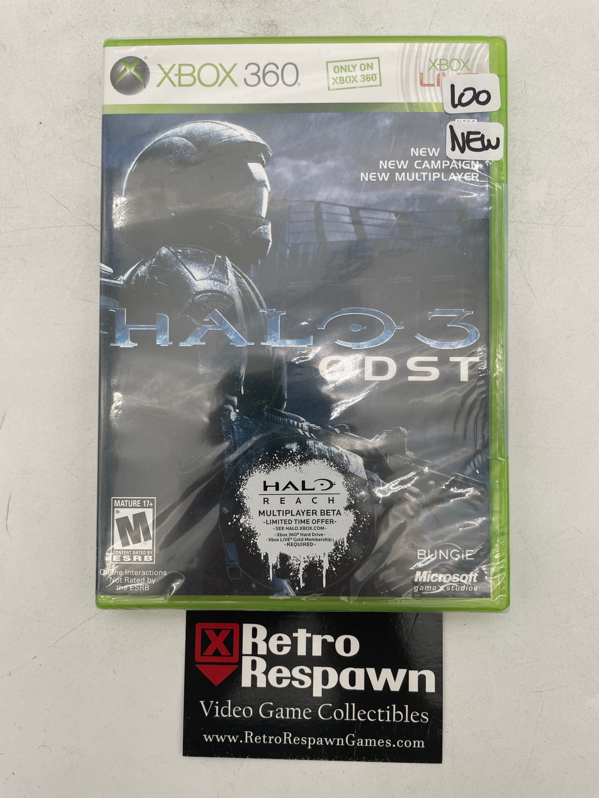 Halo 3: ODST - Xbox 360 (Sealed)