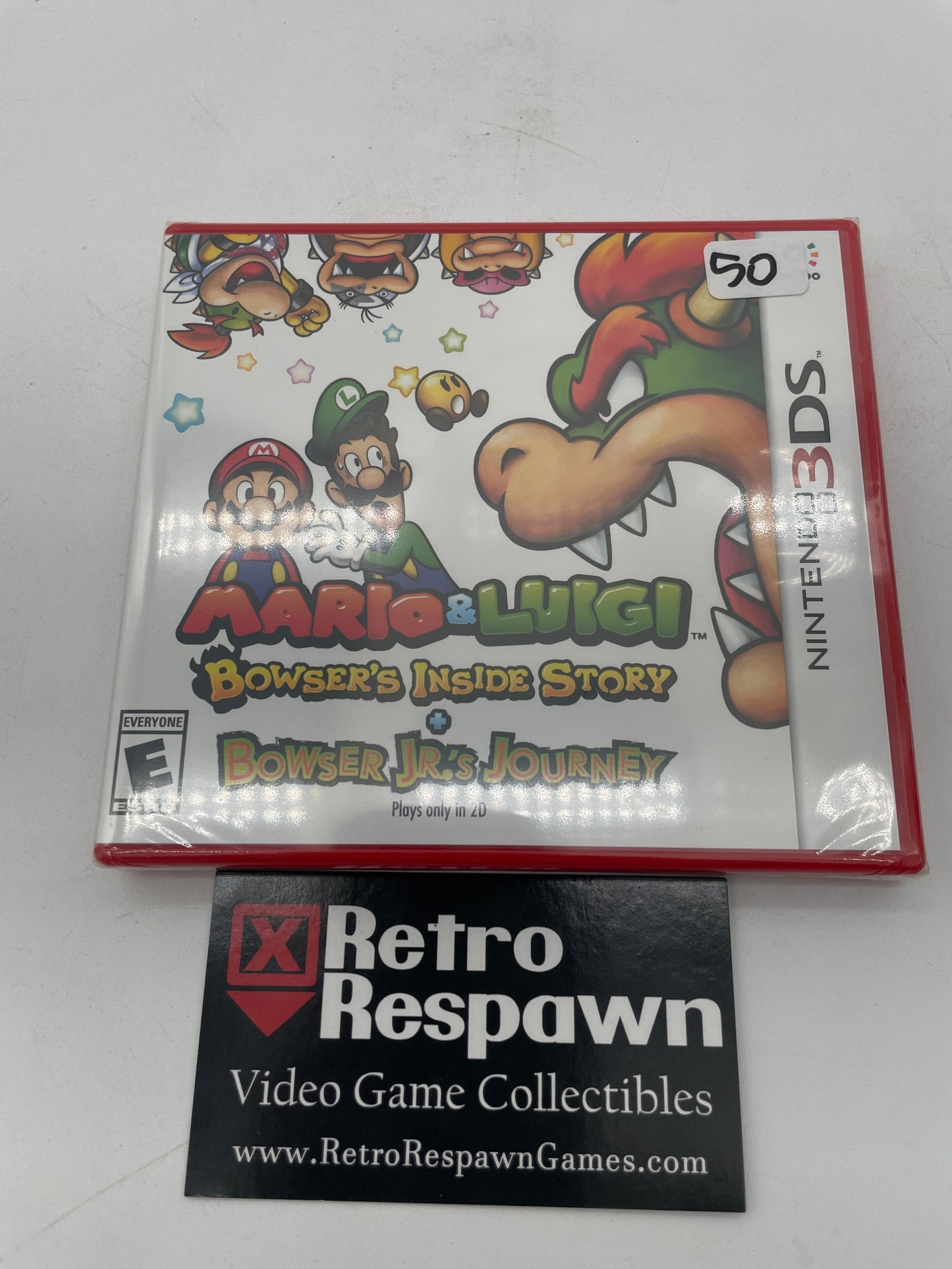Mario & Luigi: Bowser's Inside Story + Bowser Jr's Journey - Nintendo 3DS (Sealed)