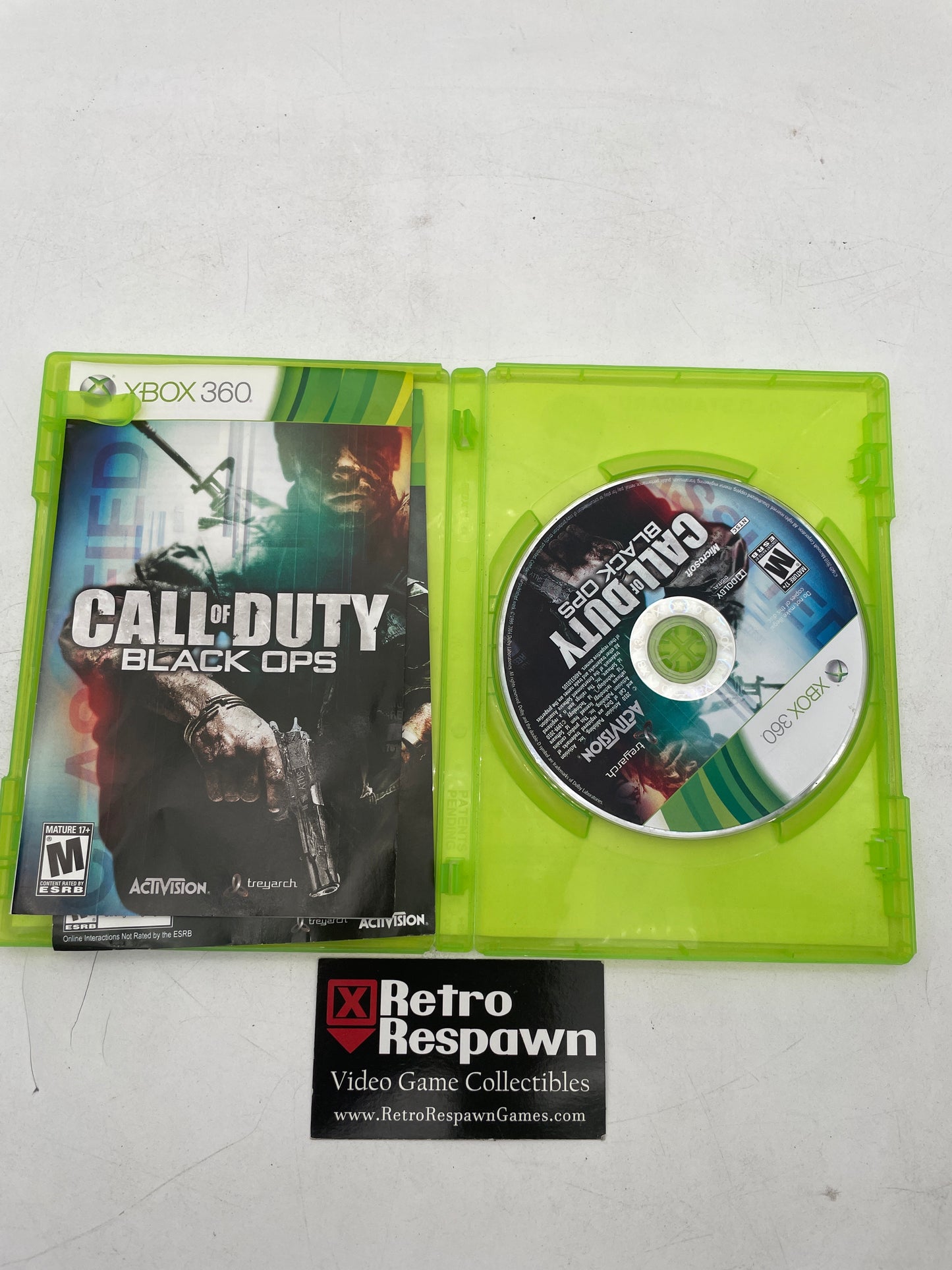 Call of Duty Black Ops - Xbox 360 (Complete)