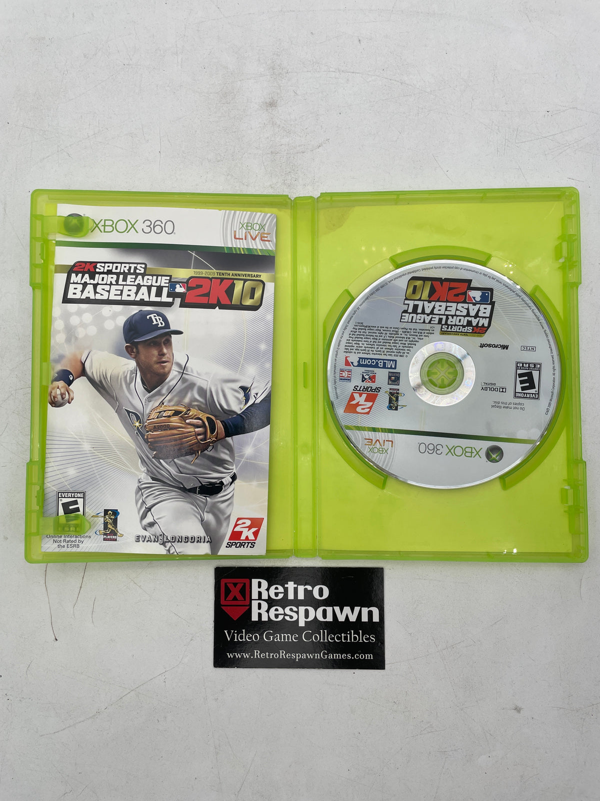 Major League Baseball 2K10 - Xbox 360 (Complete)