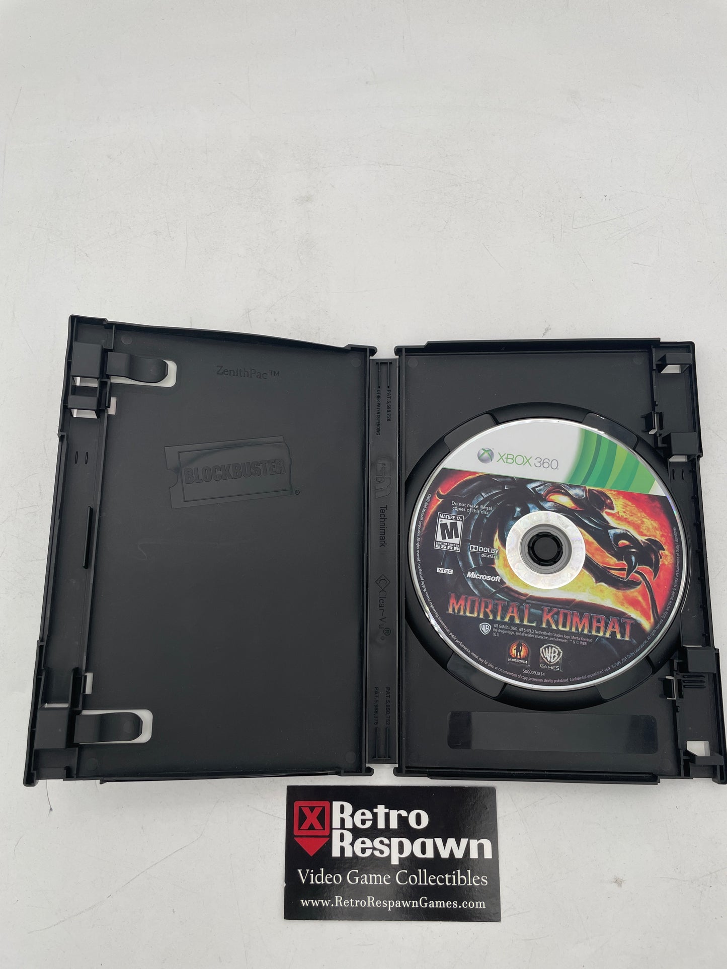Mortal Kombat - Xbox 360 (Missing Manual)