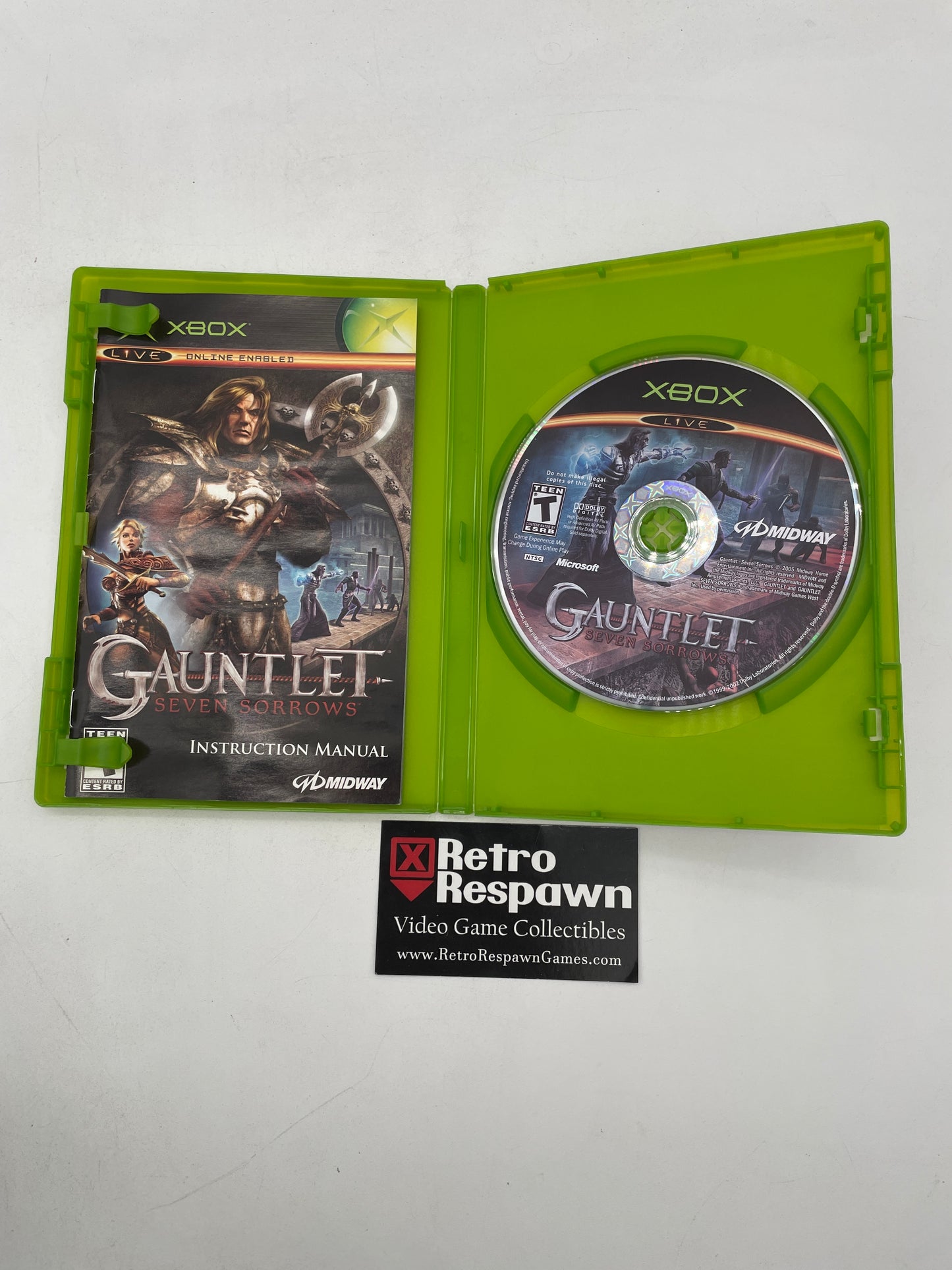 Gauntlet Seven Sorrows - Xbox (Complete)