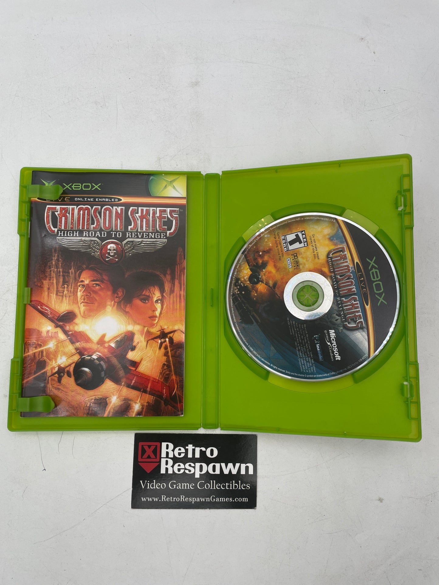 Crimson Skies - Xbox (Complete)