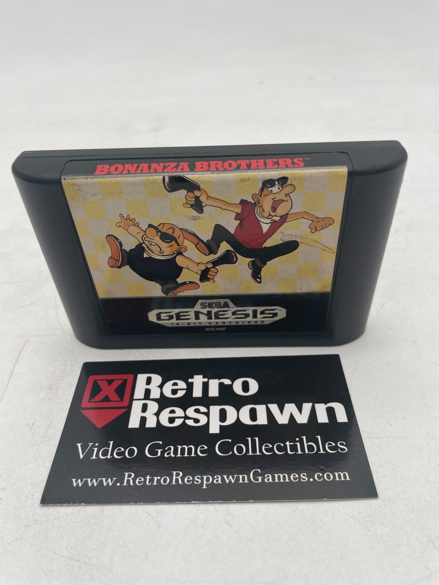 Bonanza Brothers - Sega Genesis (Game Only)