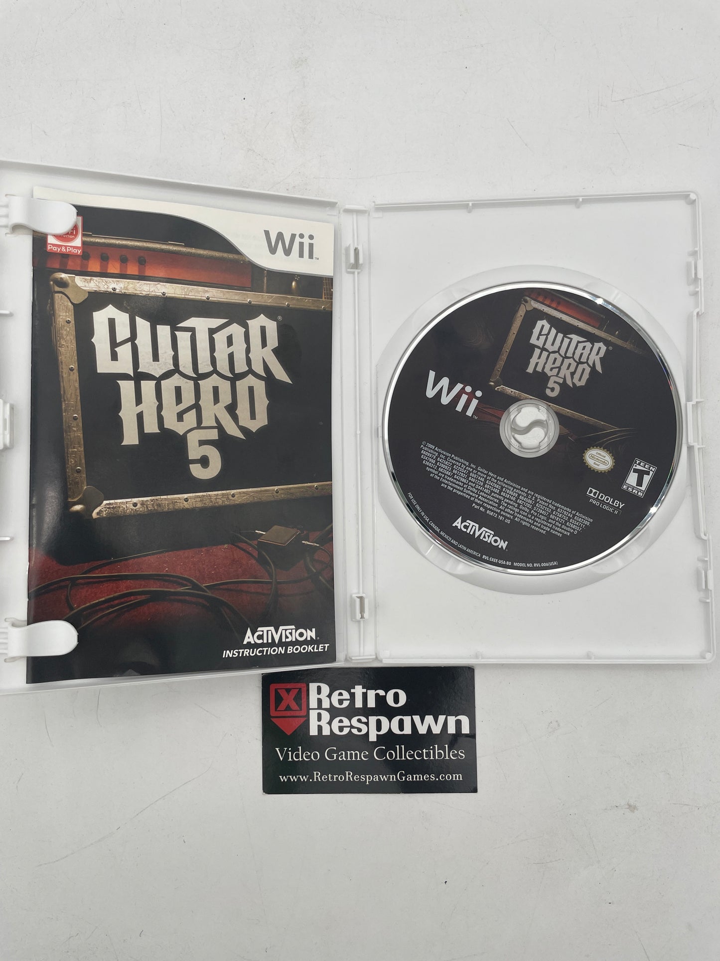 Guitar Hero 5 - Wii (Complete)