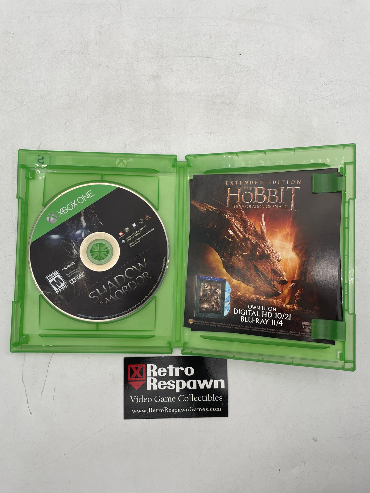 Middle Earth: Shadow of Mordor - Xbox One (Complete)