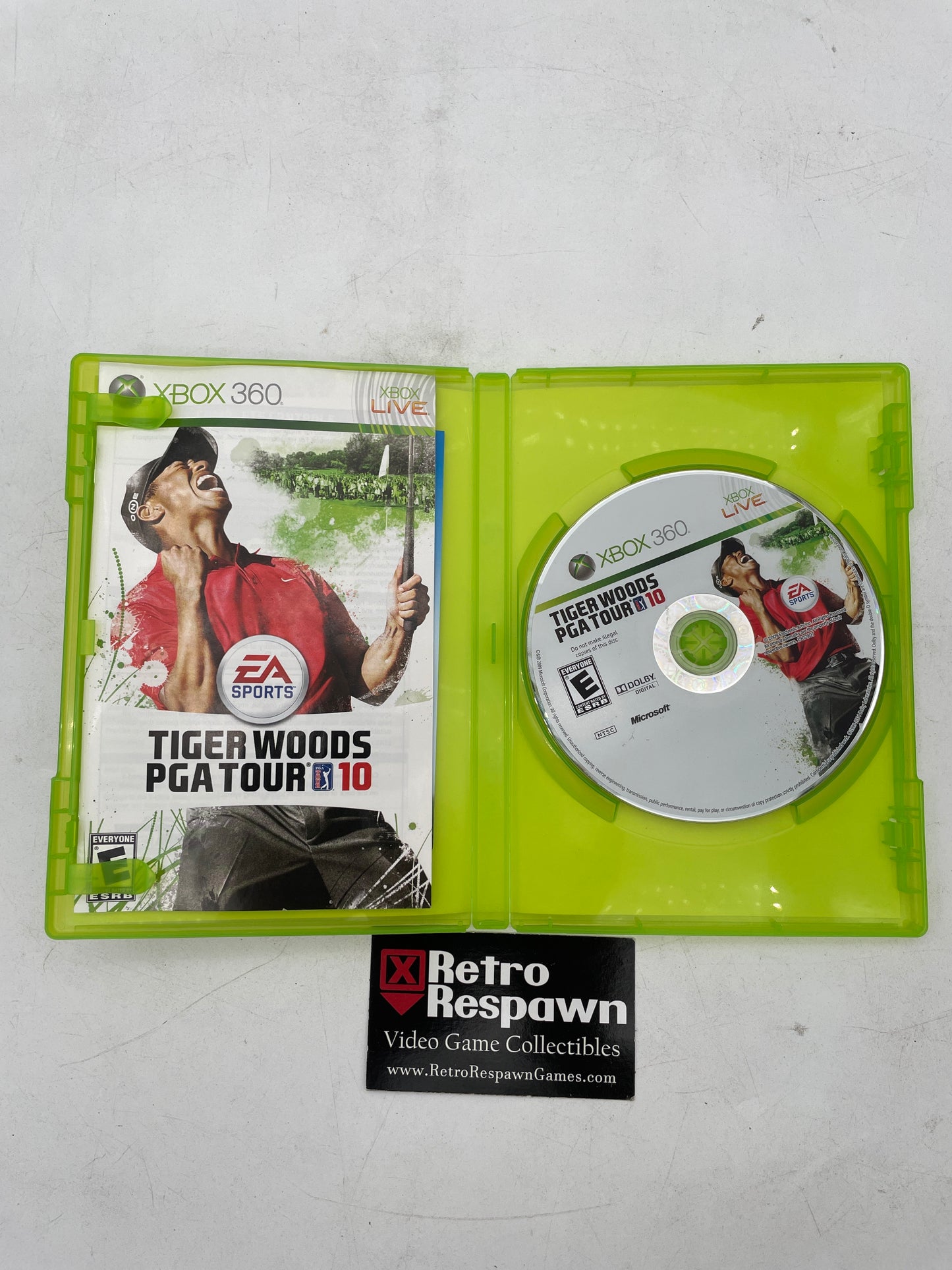 Tiger Woods PGA Tour 10 - Xbox 360 (Complete)