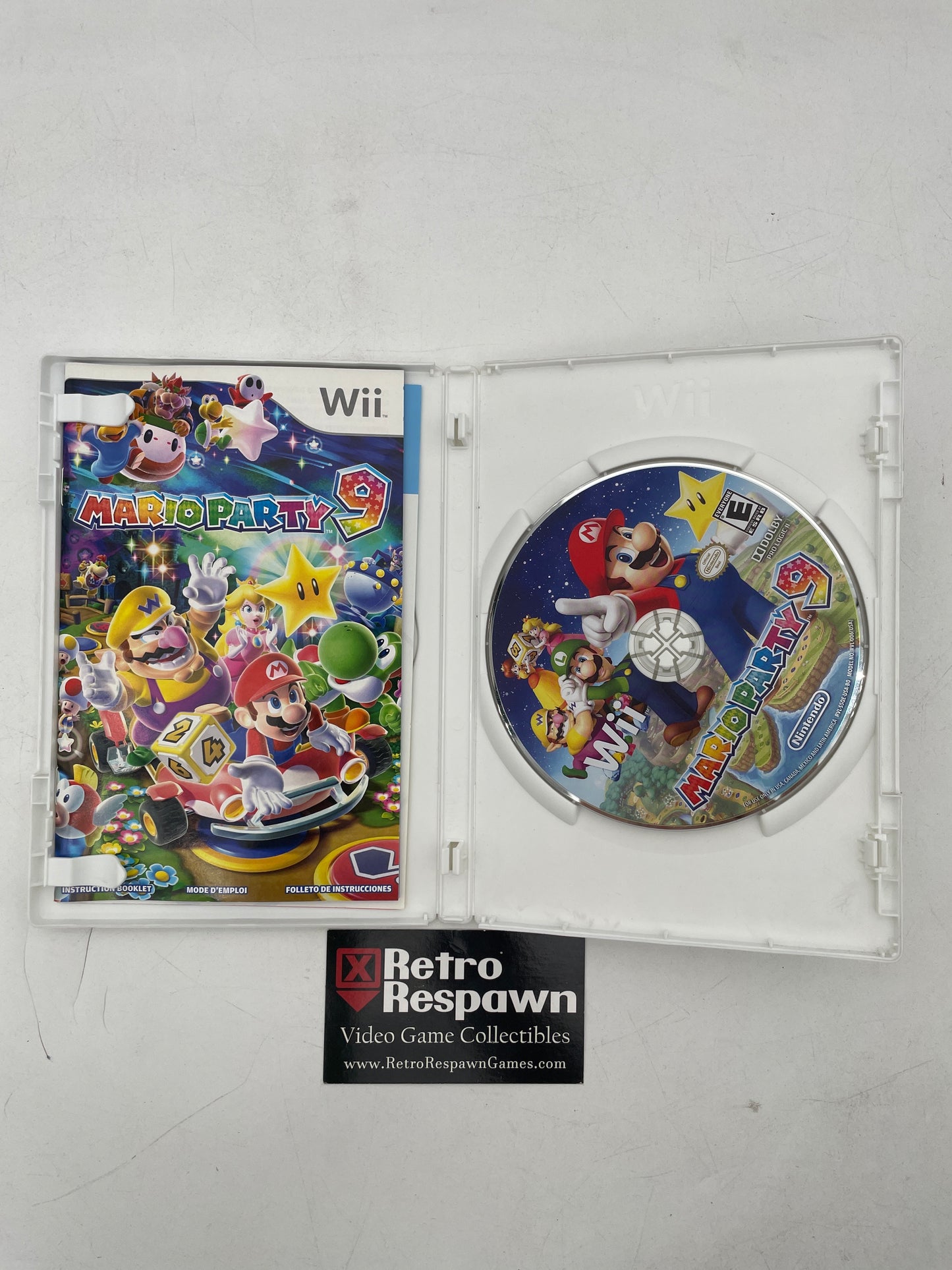 Mario Party 9 - Wii (Complete)