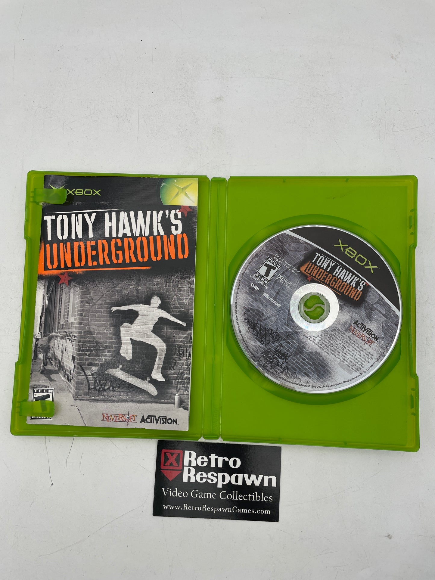 Tony Hawk Underground - Xbox (Complete)