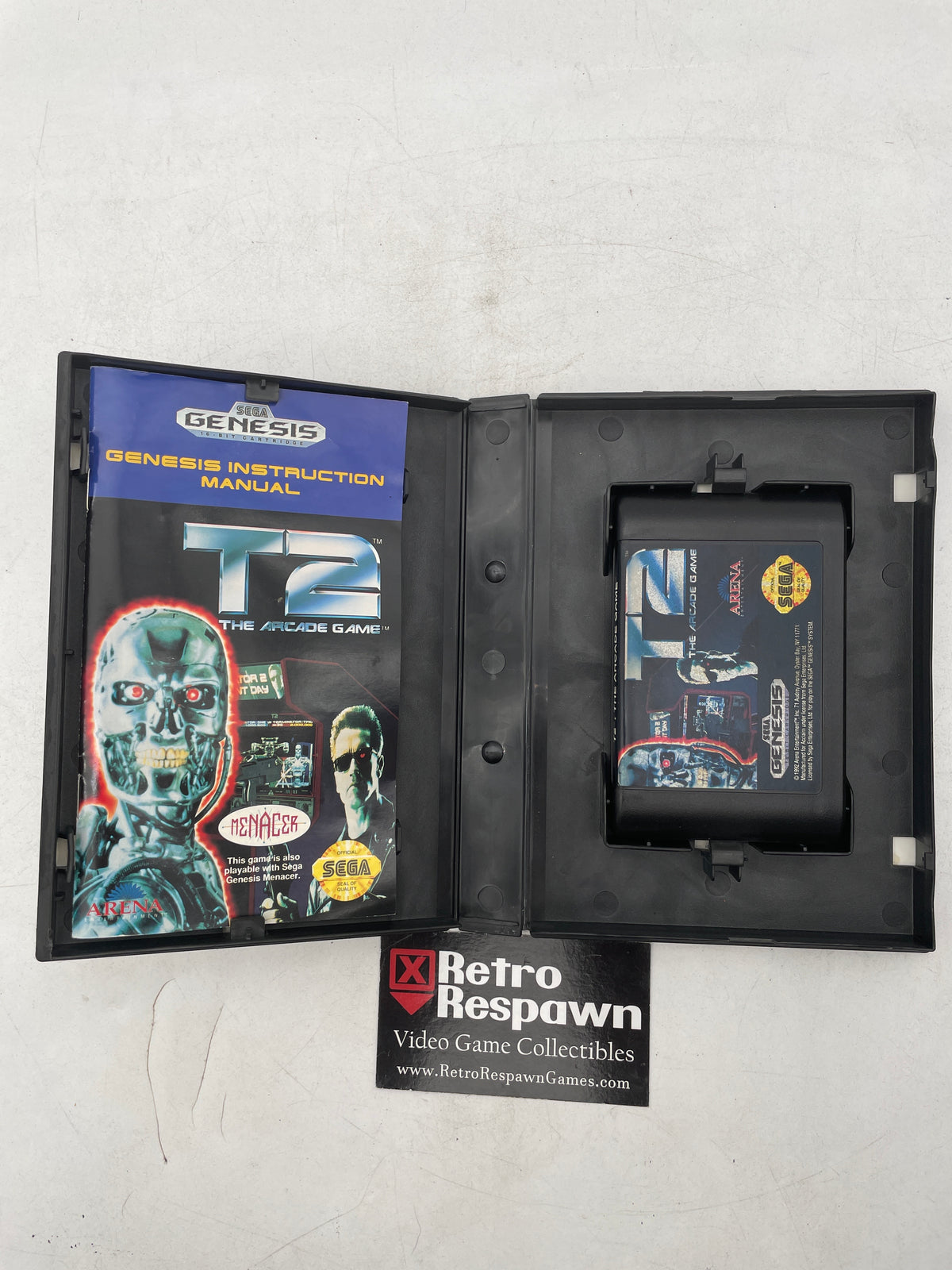 T2 The Arcade Game - Sega Genesis (Complete)