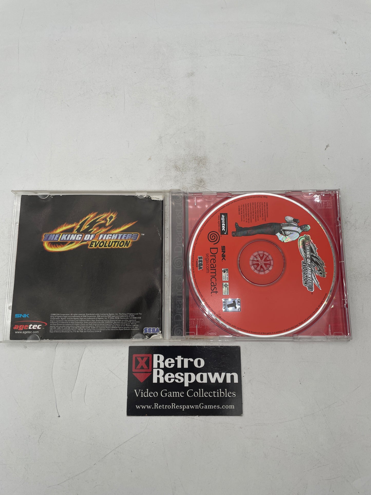 The King of Fighters Evolution - Sega Dreamcast (Complete)