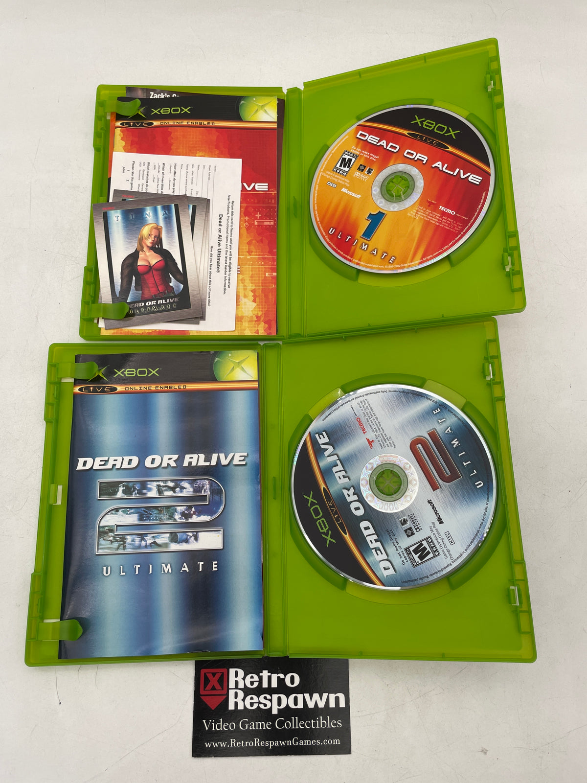 Dead or Alive Ultimate Double Disc Collector’s Edition- Xbox (Complete)