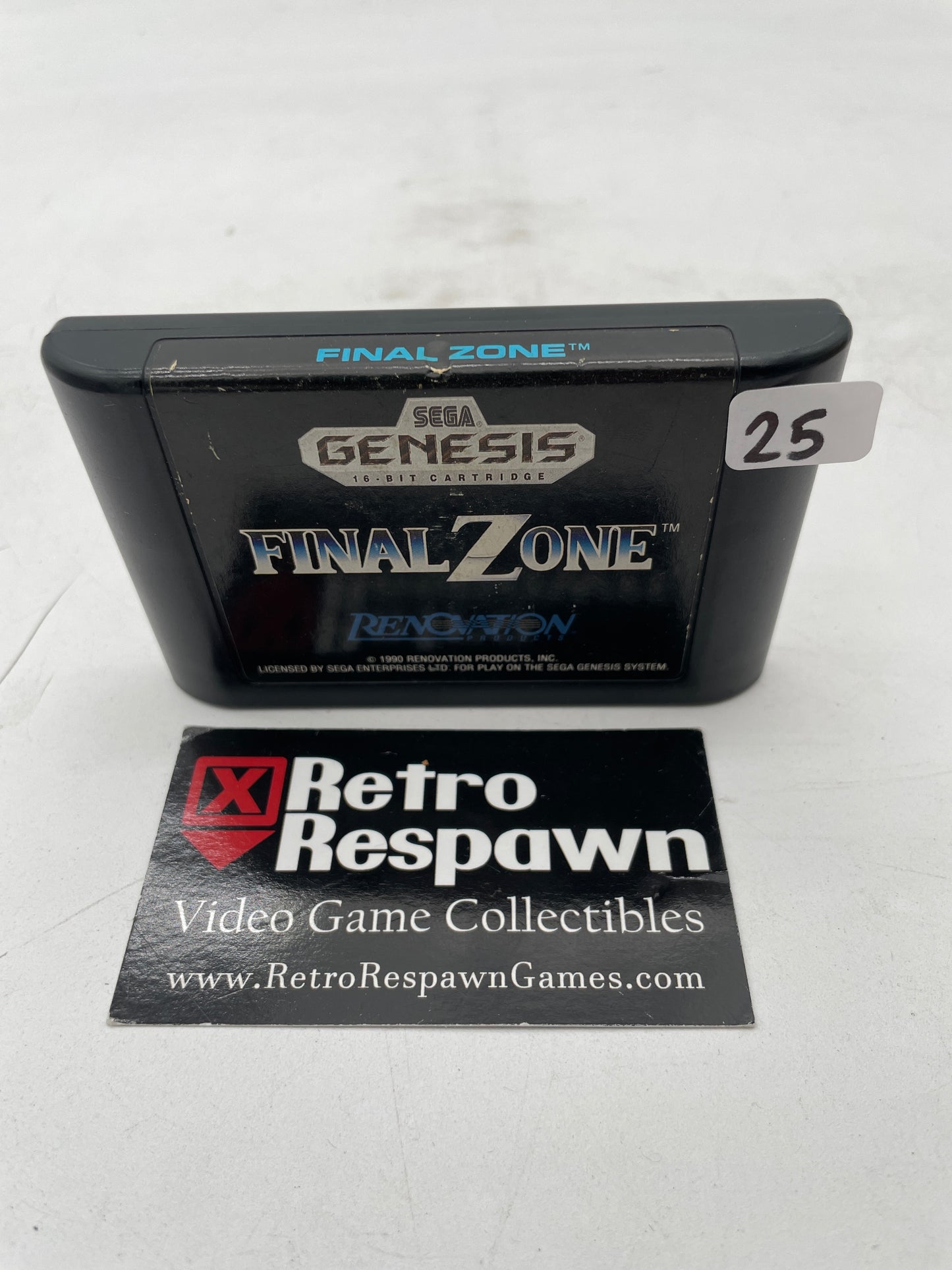 Final Zone - Sega Genesis (Game Only)