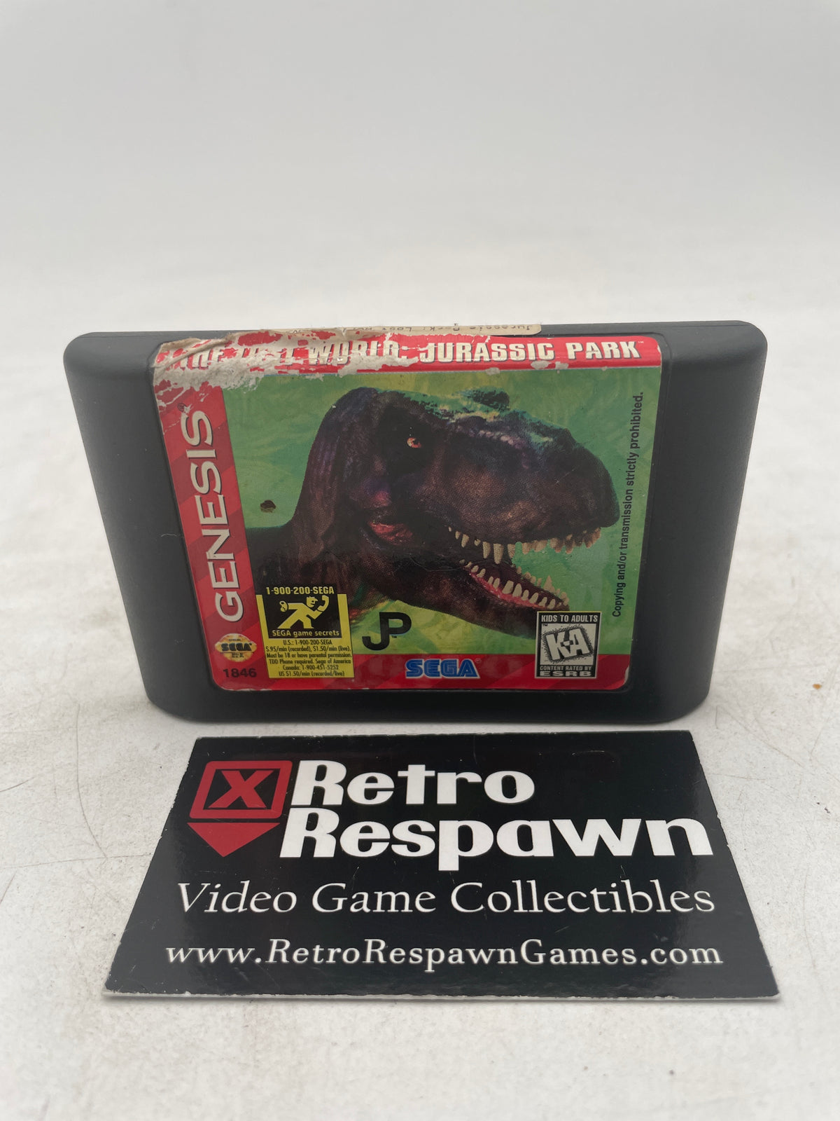 Jurassic Park - Sega Genesis (Game Only)