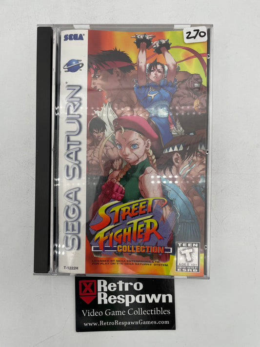 Street Fighter Collection - Sega Saturn (Complete)