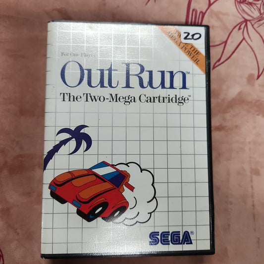 Out Run: The Two Mega-Cartridge - Sega Master System (Complete)