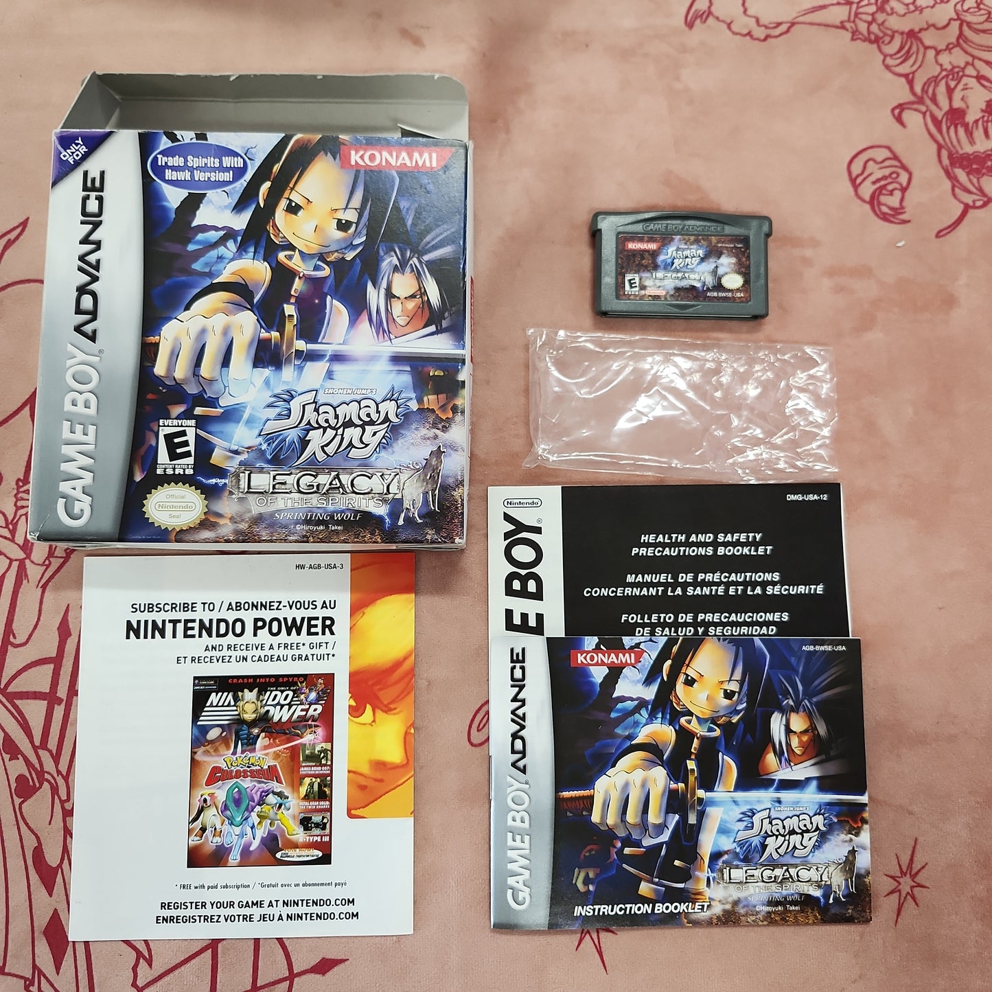 Shaman King Legacy of the Spirits Sprinting Wolf - Gameboy Advance (Complete)