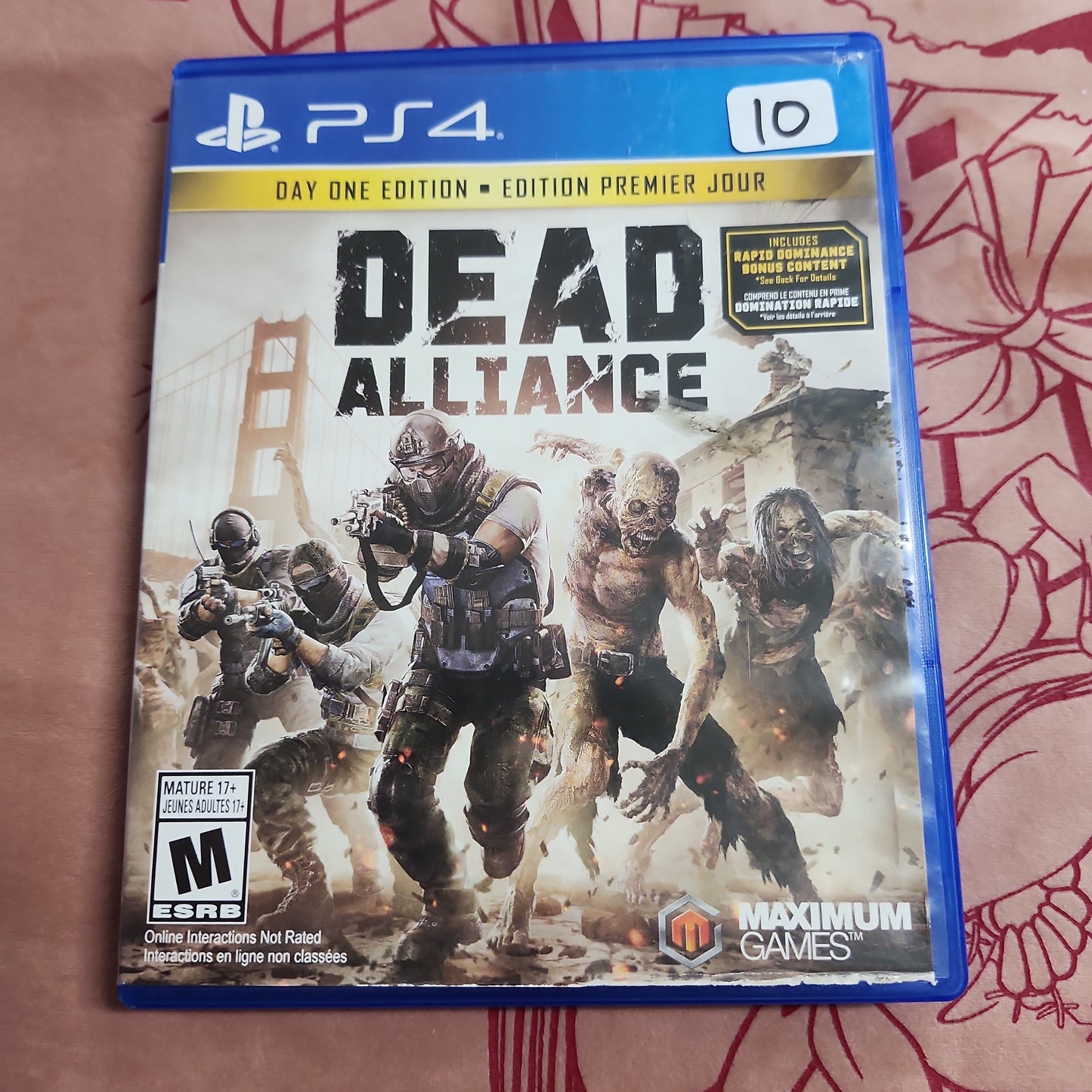 Dead alliance - Playstation 4