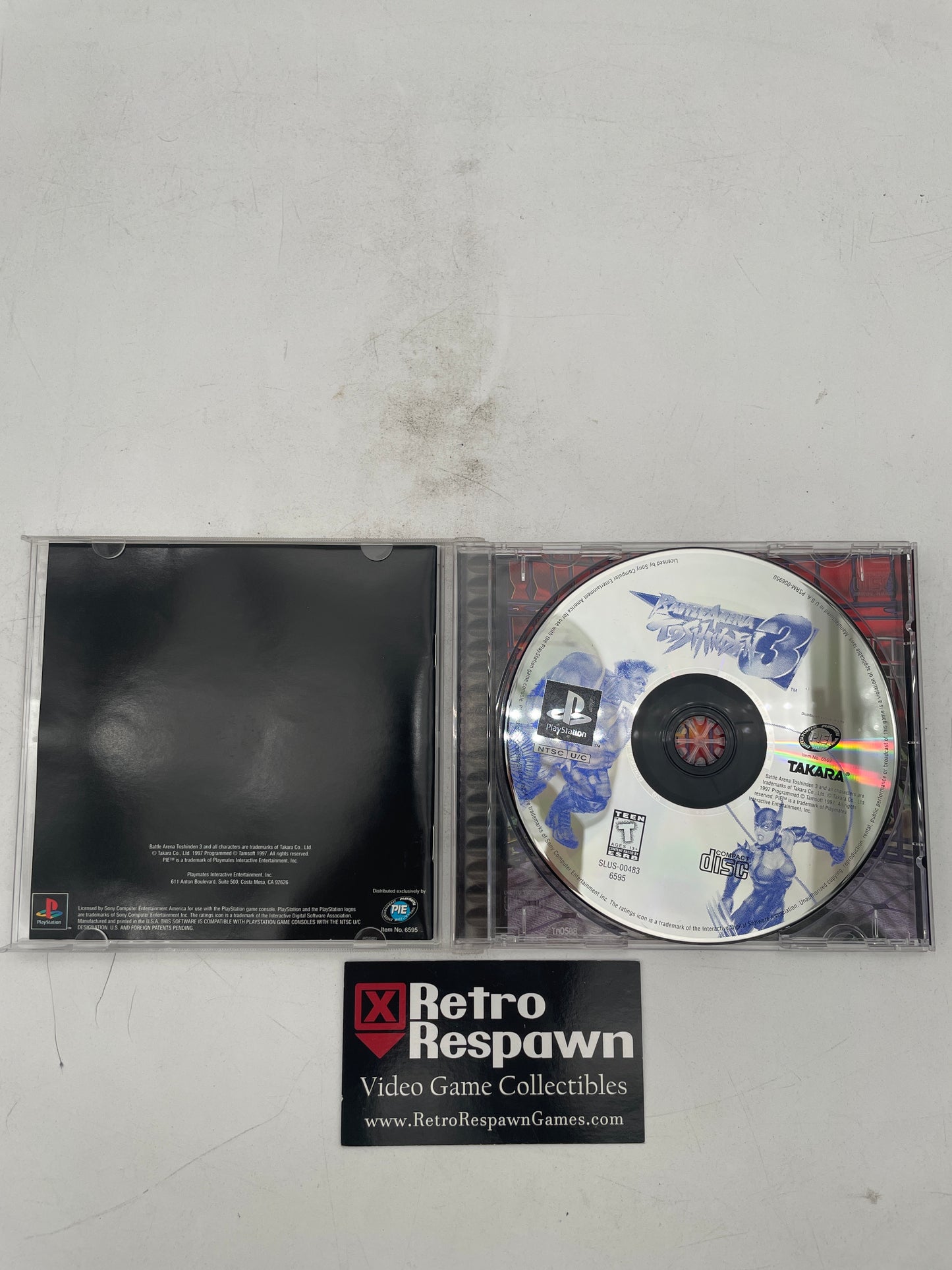 Battle Arena Toshinden 3 - Playstation (Complete)