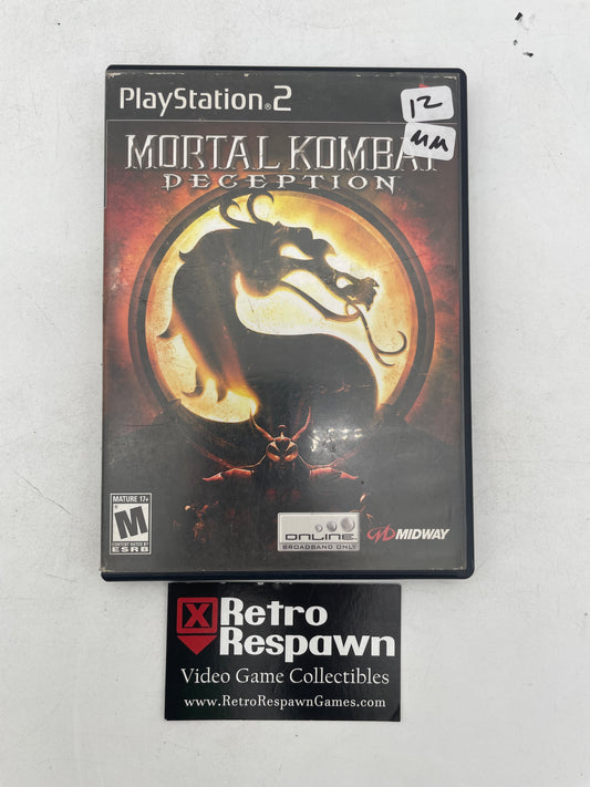 Mortal Kombat Deception - Playstation 2 (Missing Manual)