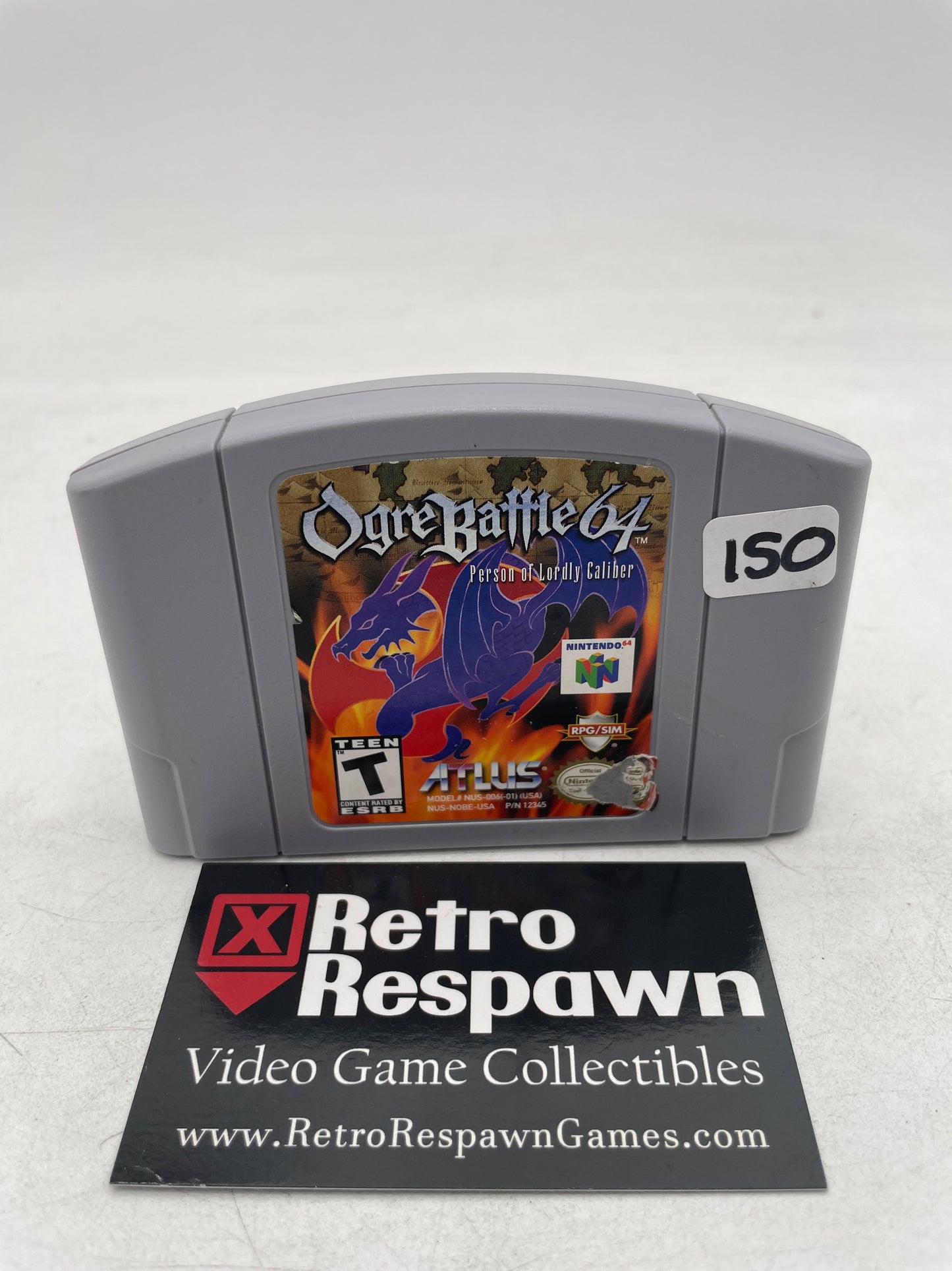 Ogre Battle 64: Person of Lordly Caliber - Nintendo 64 (Game Only)
