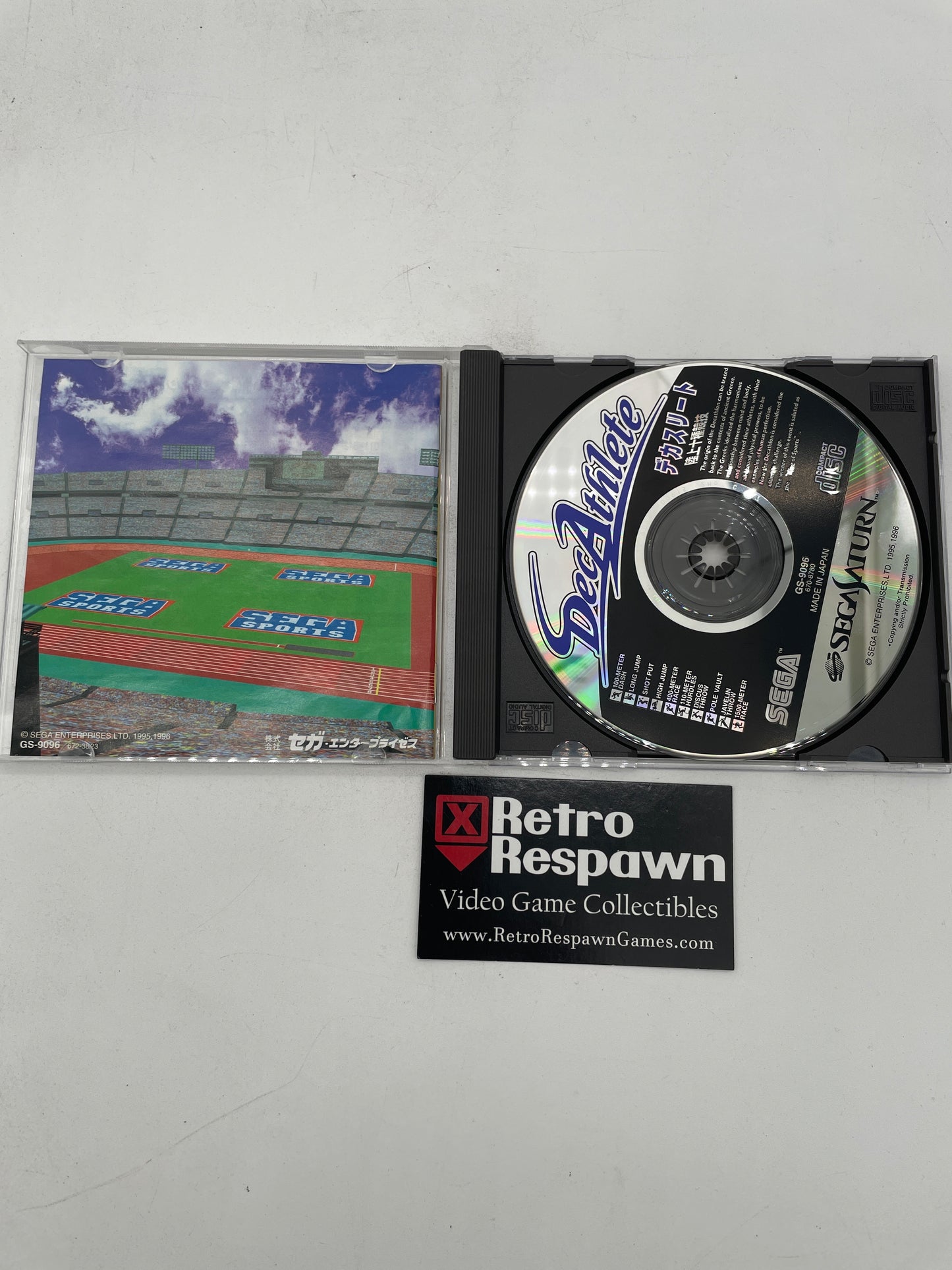 DecAthlete - JP Sega Saturn (Complete)