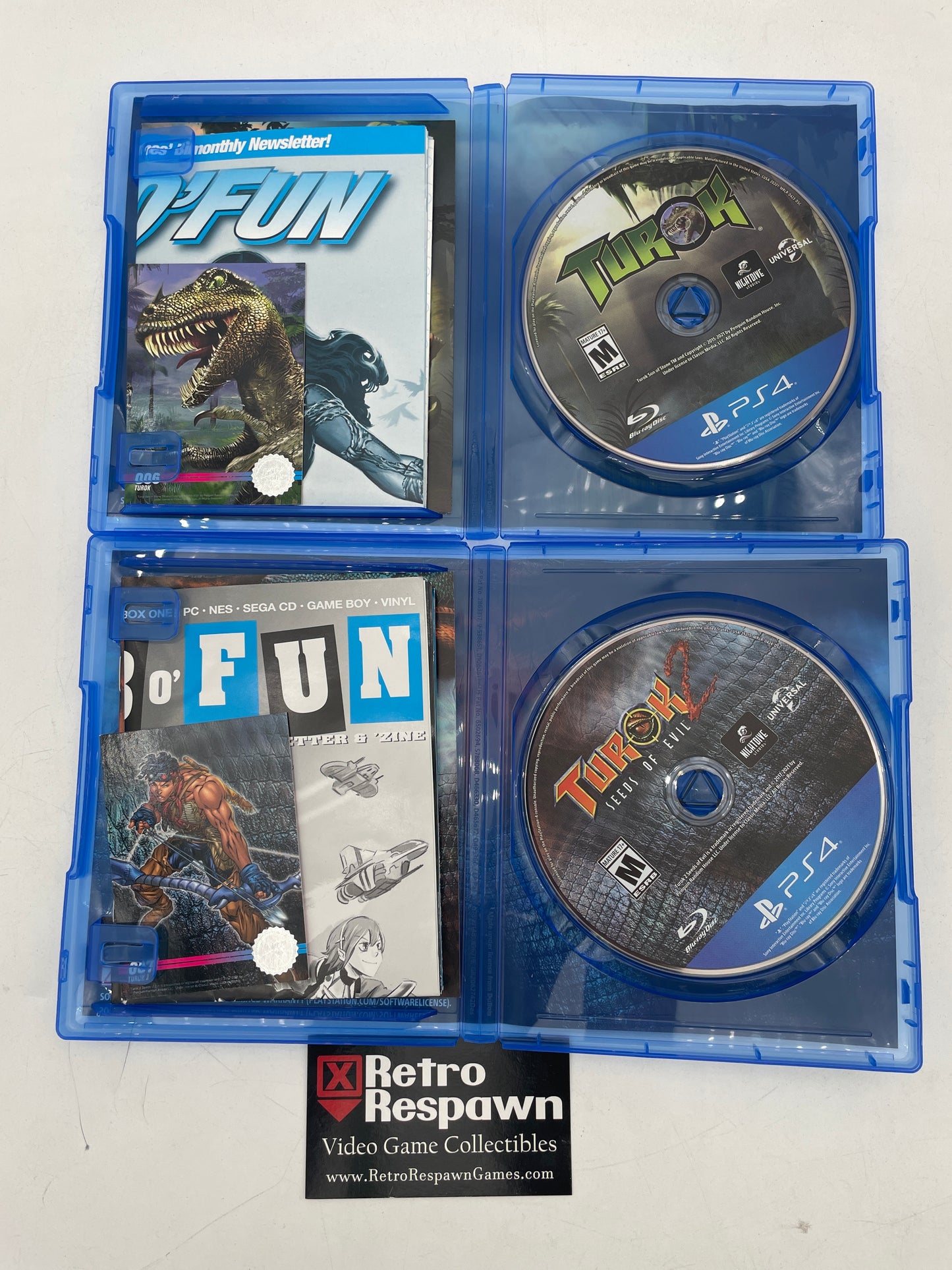 Turok & Turok 2 Double Pack - Playstation 4 (Complete)