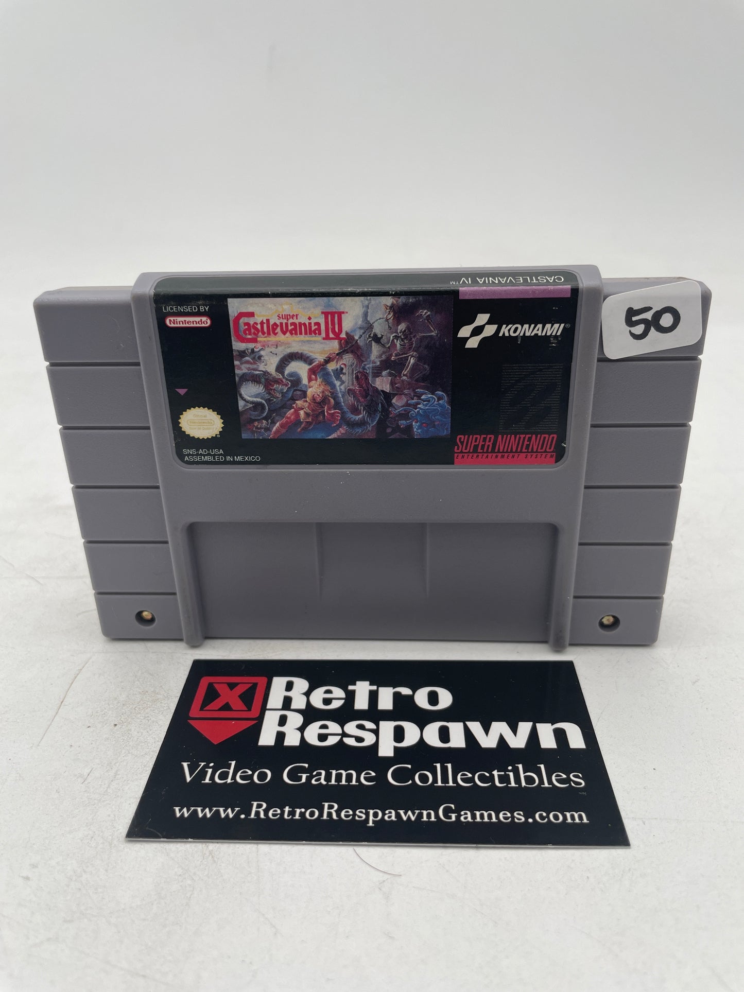 Super Castlevania IV - Super Nintendo (Game Only)
