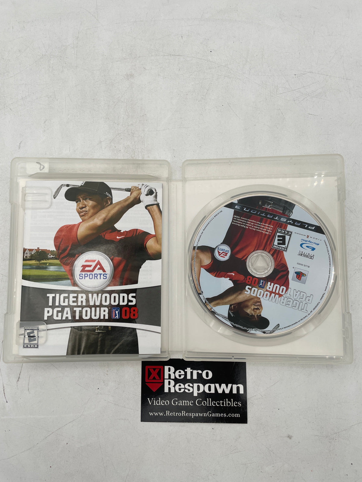 Tiger Woods PGA Tour 08 - Playstation 3 (Complete)