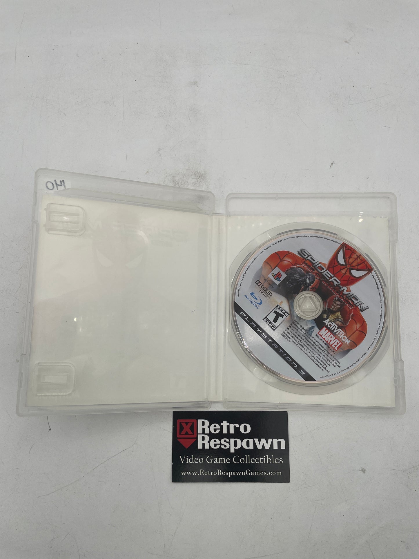 Spiderman Web of Shadows - Playstation 3 (No Manual)