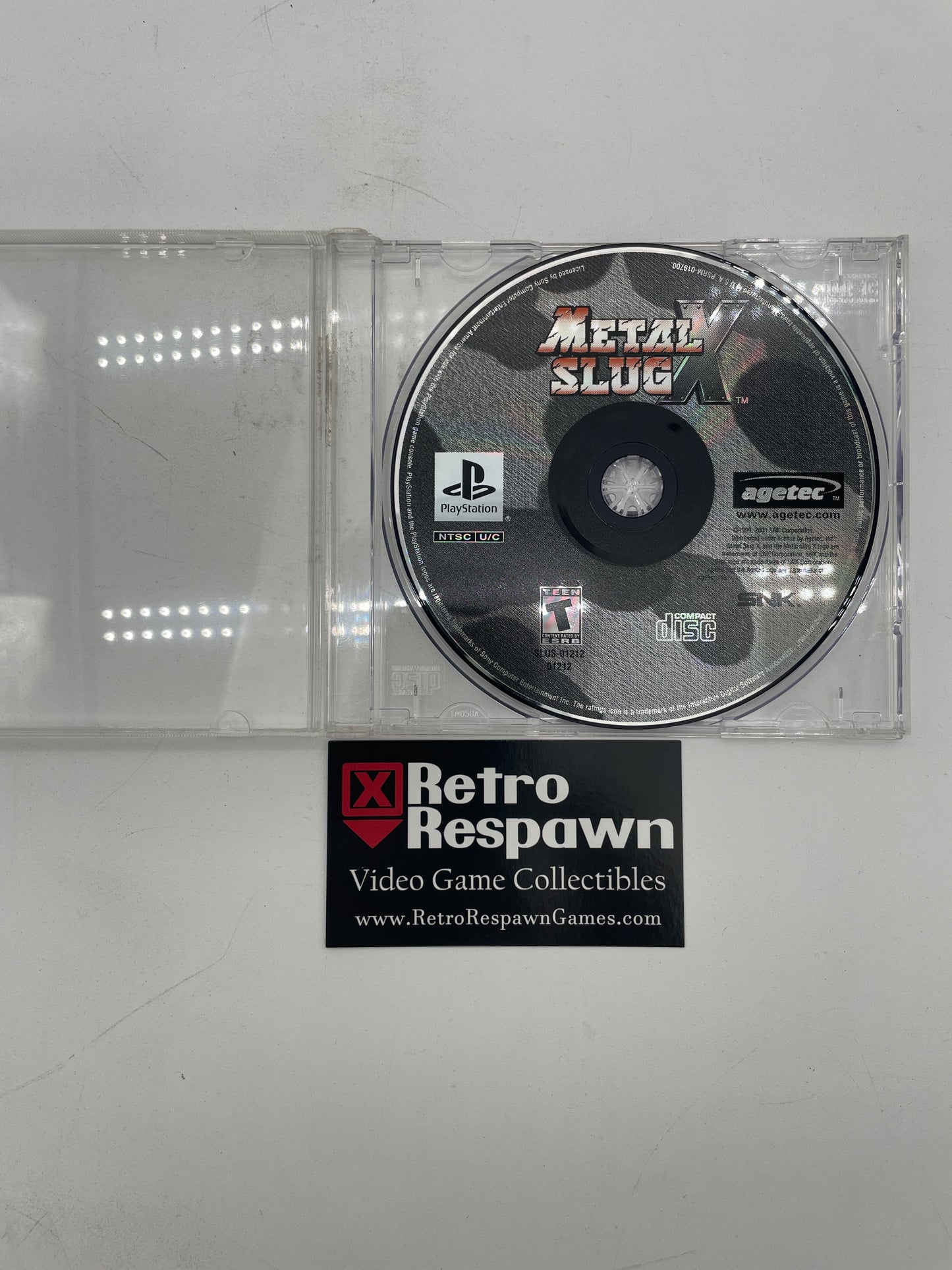 Metal Slug X - Playstation (Disc)