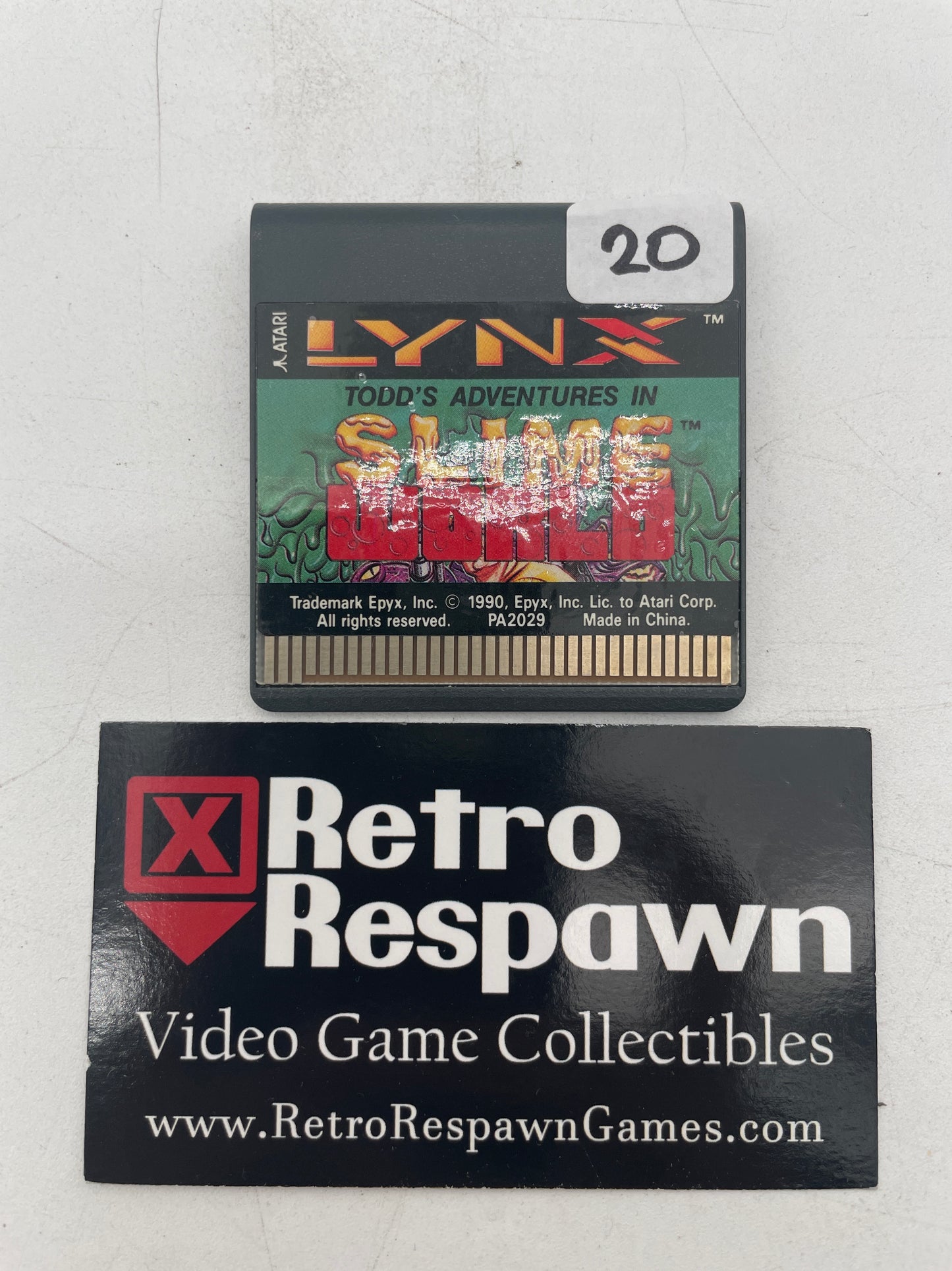 Todd’s Adventure in Slime World - Atari Lynx (Game Only)