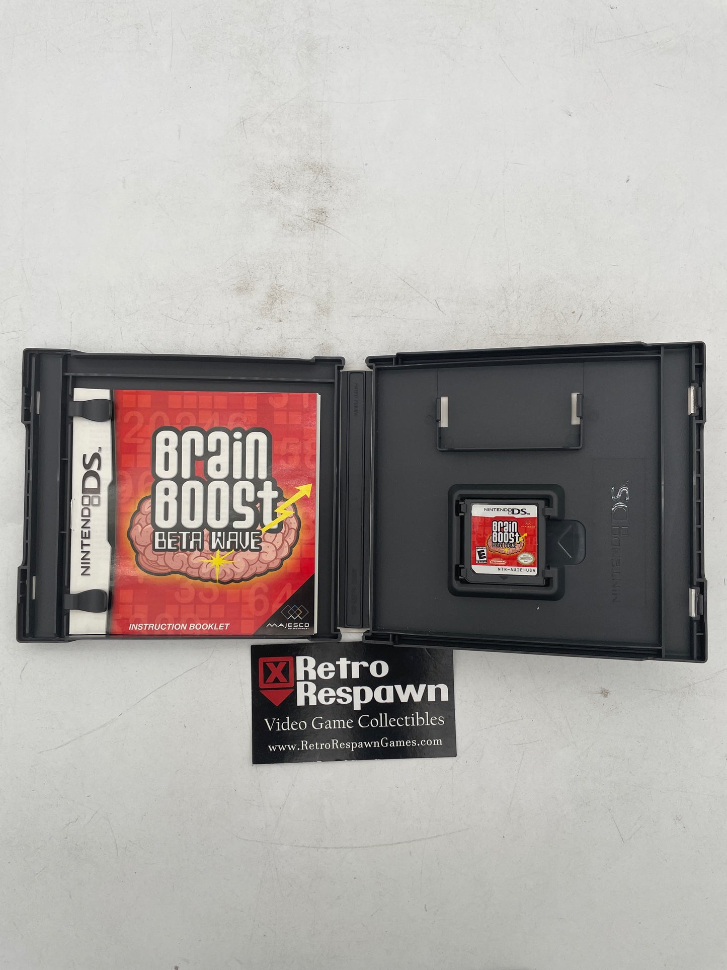 Brain Boost Beta Wave - Nintendo DS (Complete)