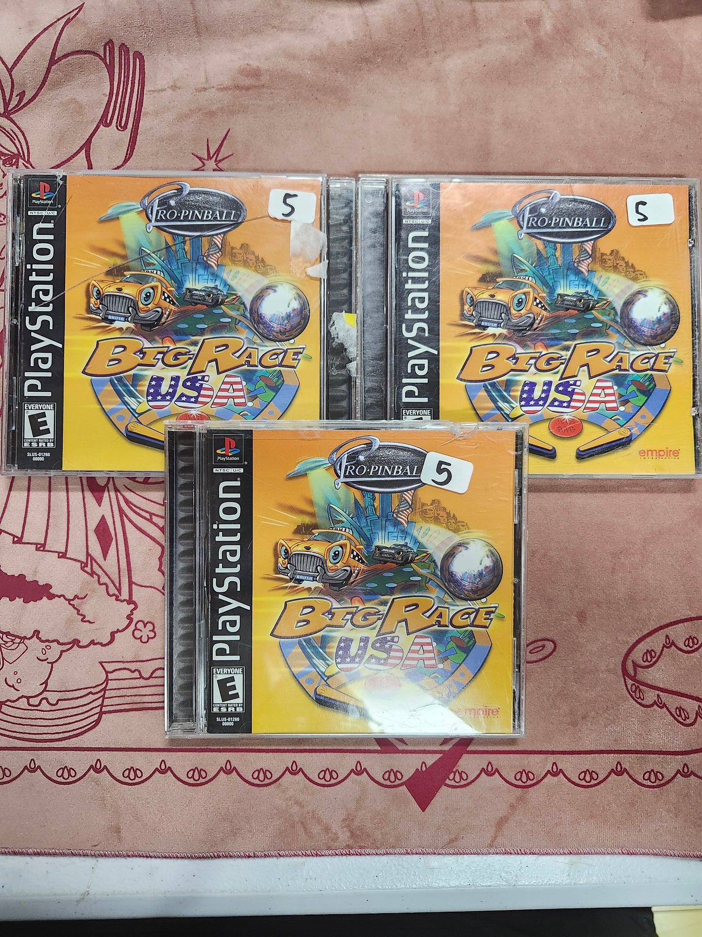 Pro Pinball Big Race USA - Playstation