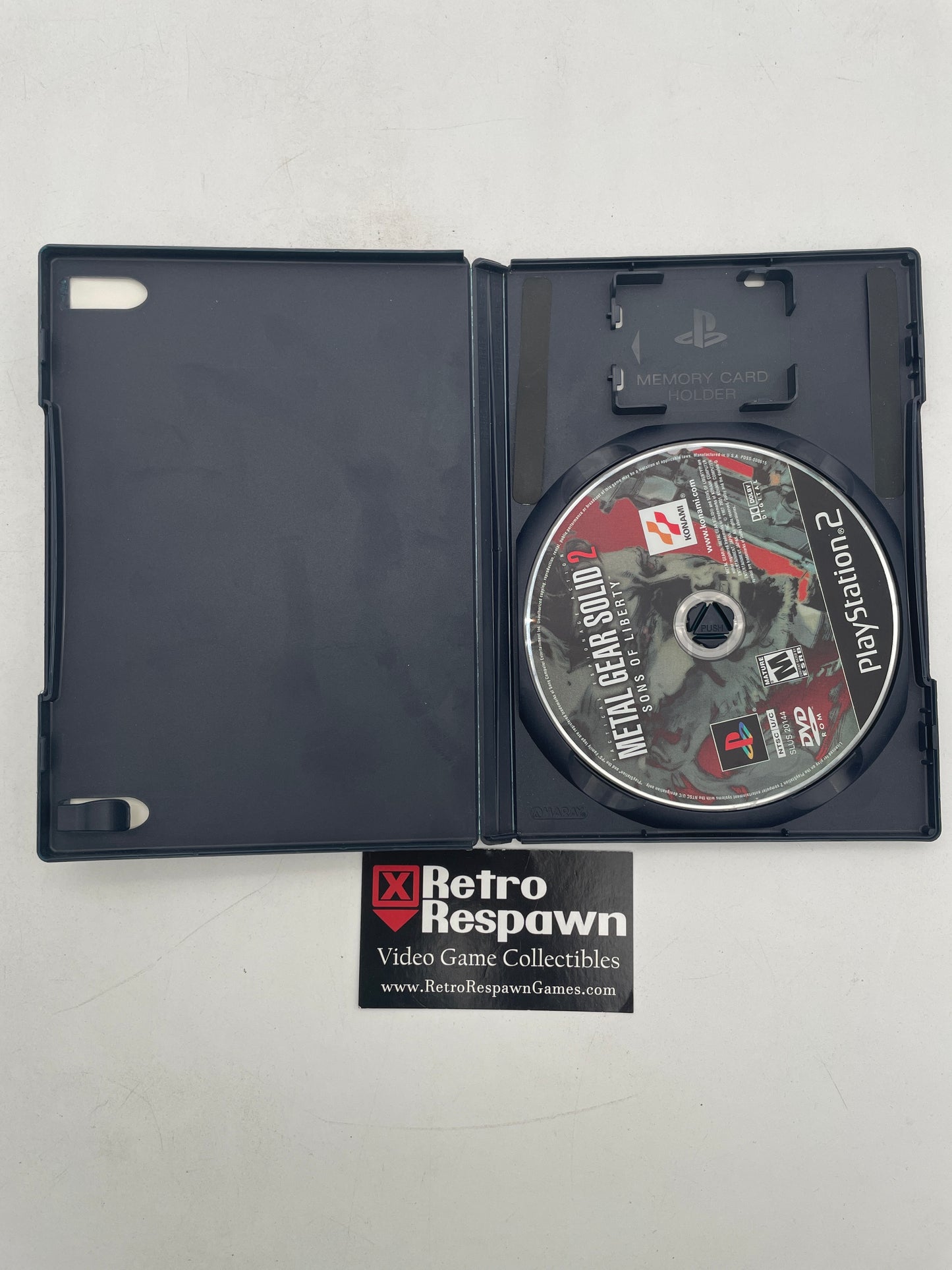 Metal Gear Solid 2 - Playstation 2 (Missing Manual)